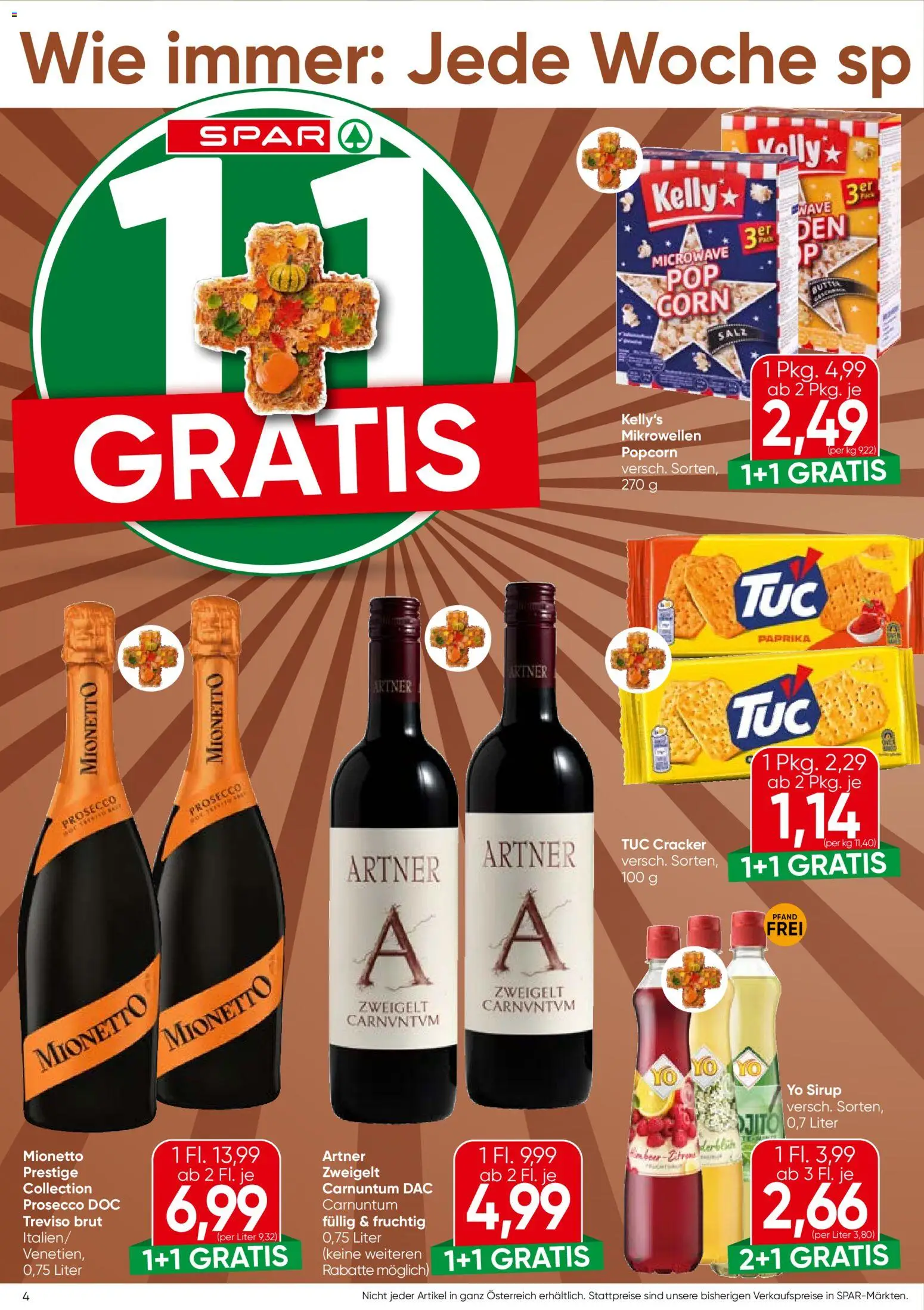 Spar Flugblatt gültig ab 22.10.2026 | Seite: 4