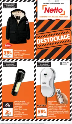 Netto - Prévisualisation de Netto - destockage octobre valide à partir de 29/09/2026