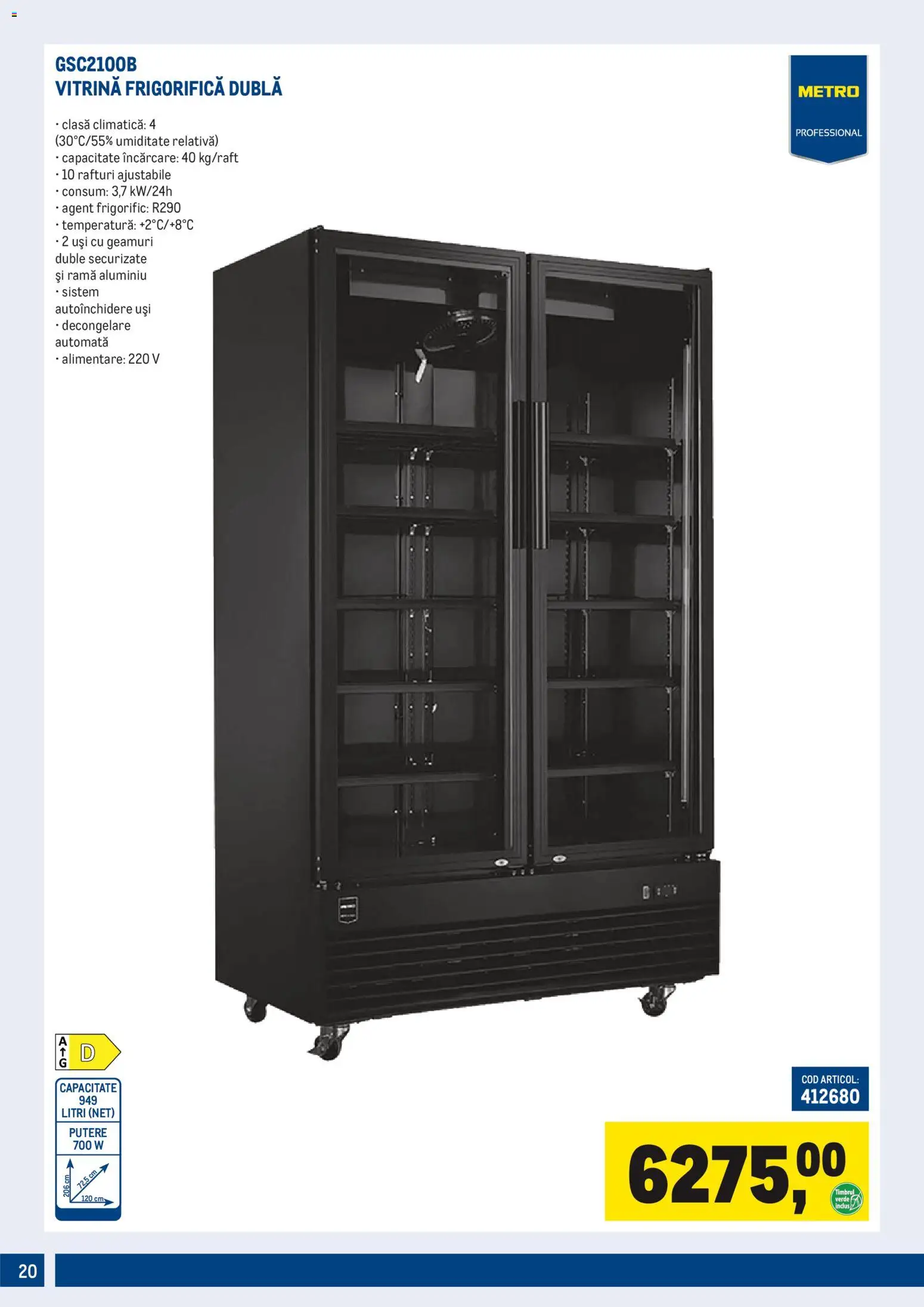 Noul catalog Metro – valabil de la 01.07.2026 | Pagină: 20 | Produse: Vitrină
