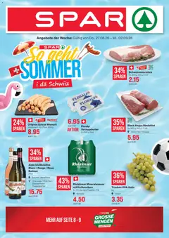 SPAR aktionen ab 27.08.2026 gültig