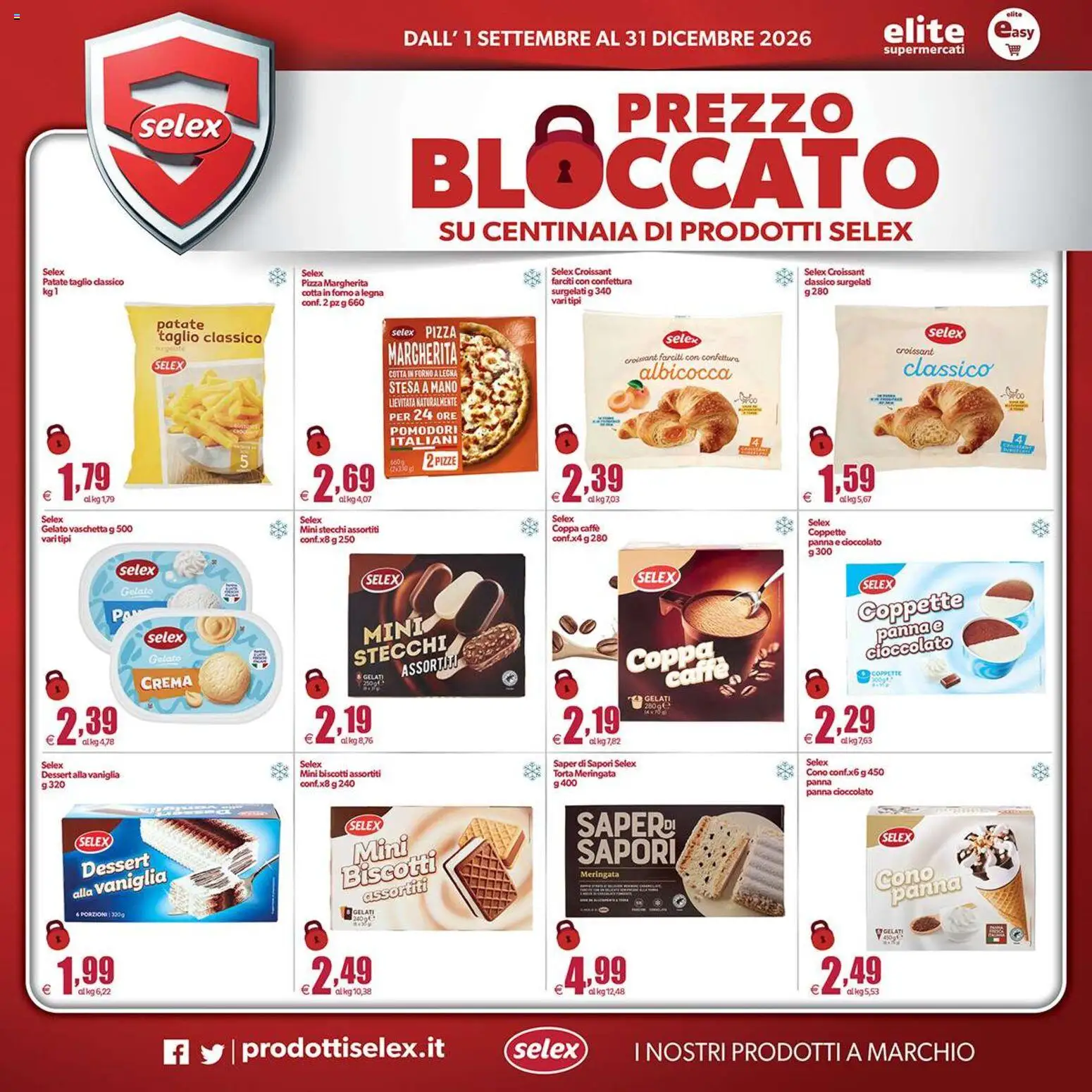 Volantino Elite Supermercati del 01/09/2026 | Pagina: 9 | Prodotti: Vaniglia, Panna, Torta, Forno