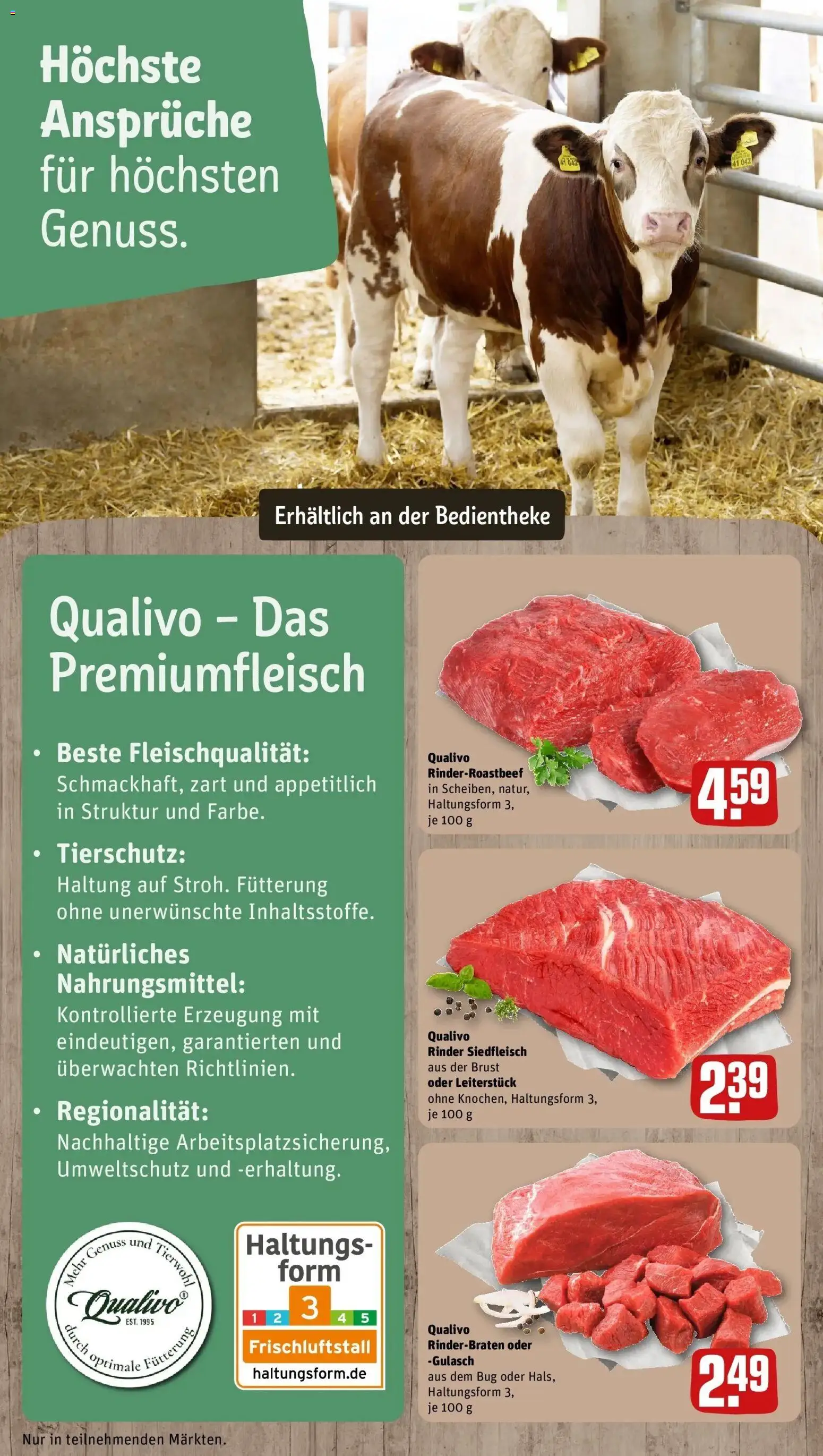 Rewe Prospekt Vaihingen An Der Enz – gültig ab 08.06.2026 | Seite: 12 | Produkte: Rinderbraten, Gulasch
