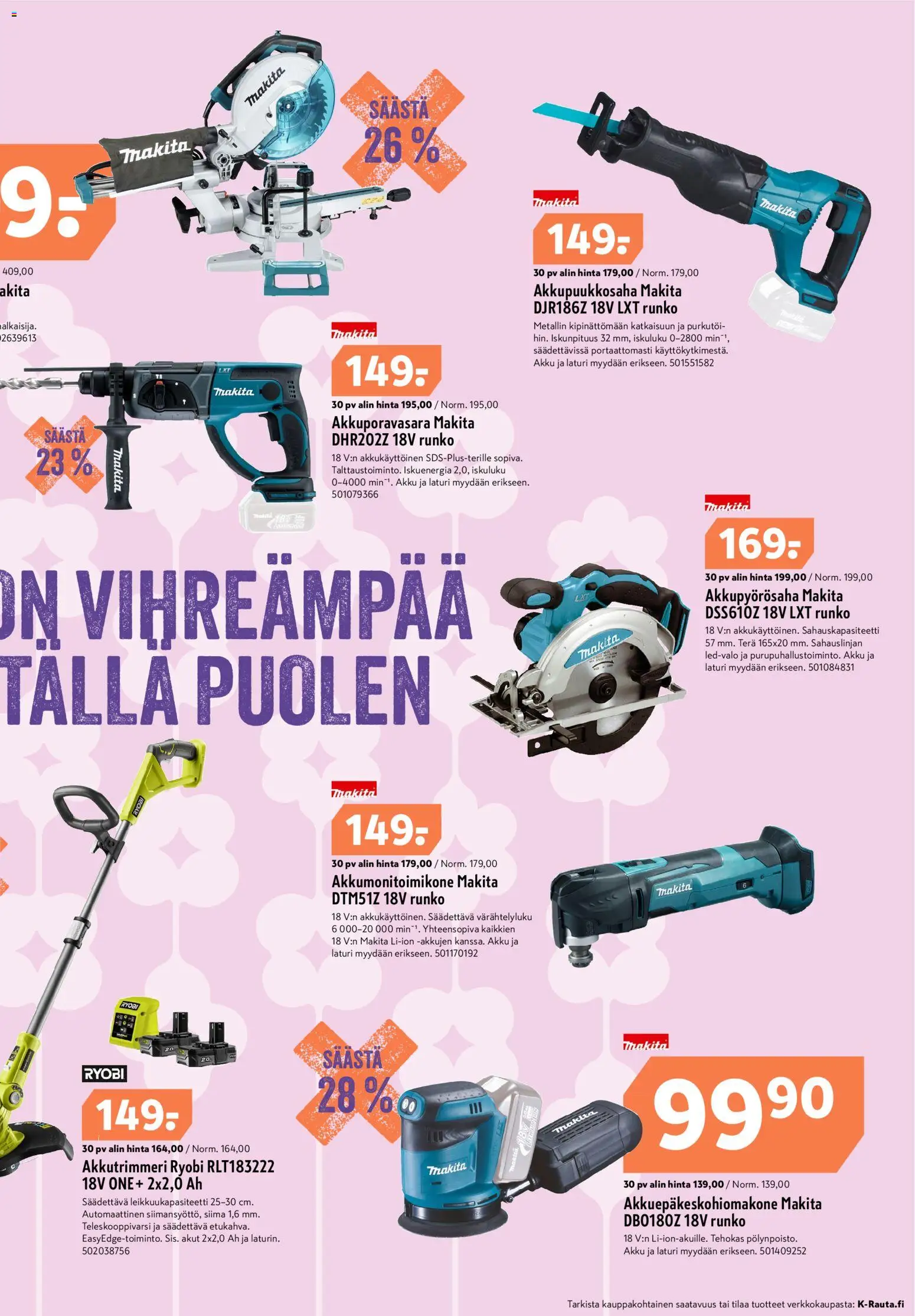 K-Rauta tarjoukset – voimassa 06.05.2026 alkaen | Sivu: 5