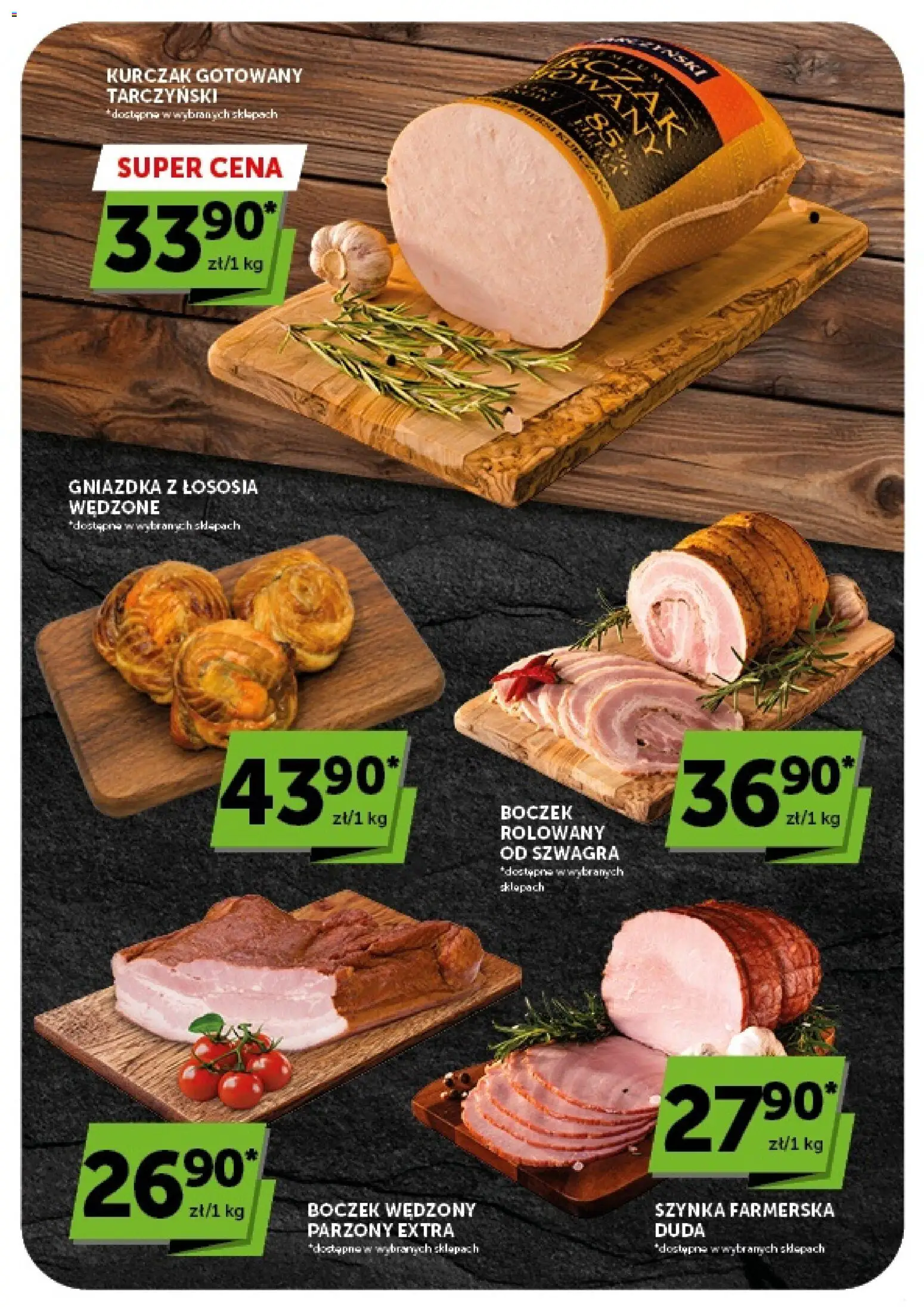 Groszek gazetka od 16.07.2026 | Strona: 26 | Produkty: Kurczak, Szynka, Boczek wędzony, Boczek