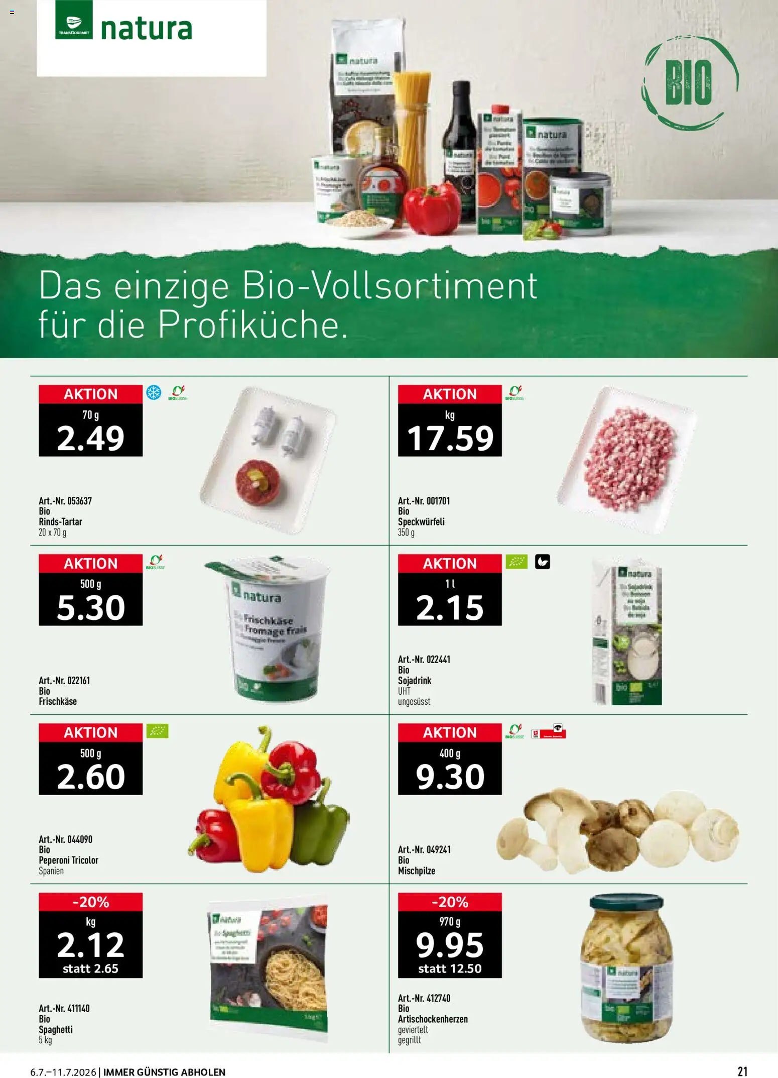 🛍️ Prodega aktionen ab 06.07.2026 » Entdecken Sie exklusive Rabatte und sparen Sie noch heute! 💰 | Schweiz