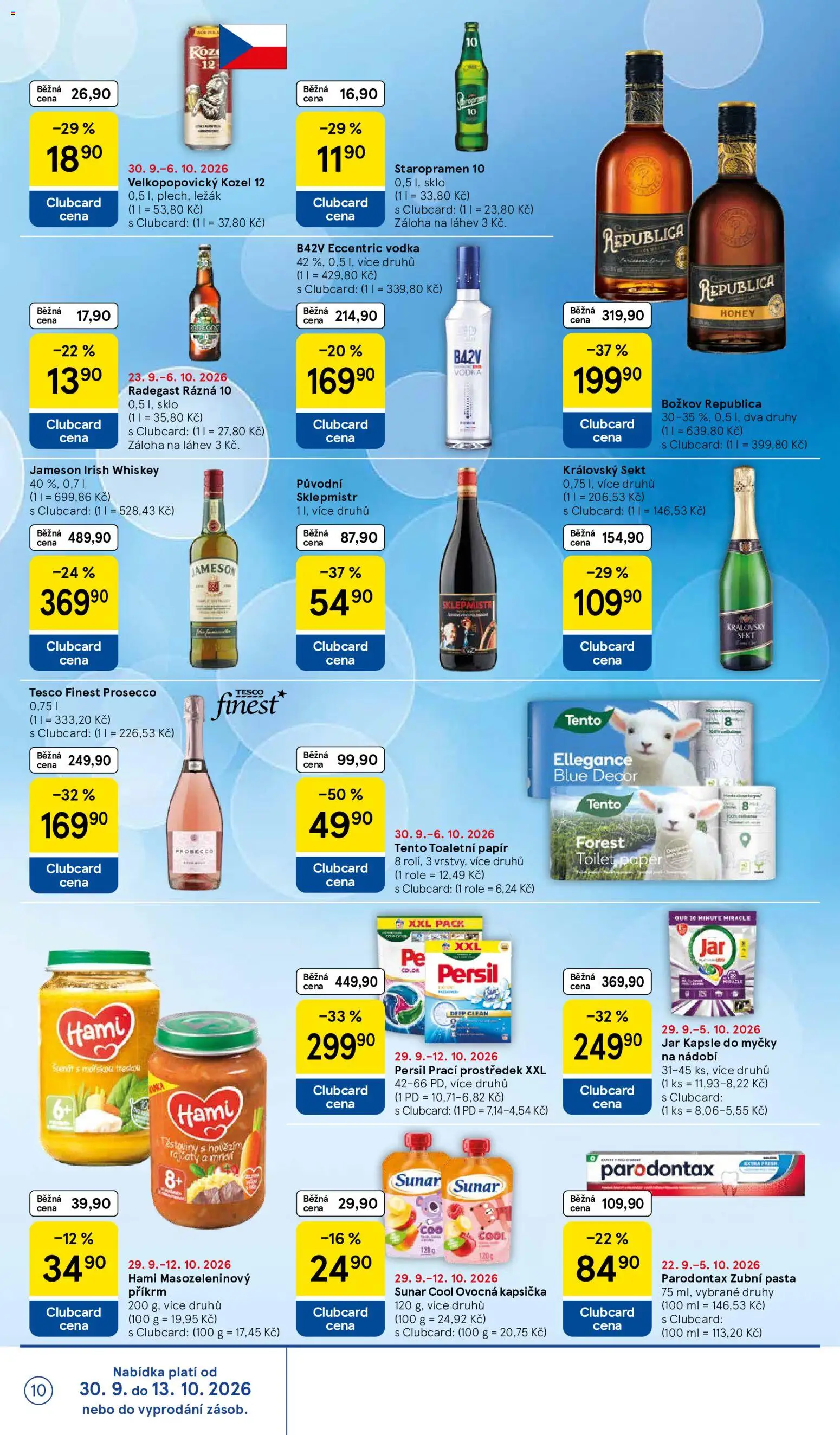 Tesco leták - Hypermarket od 30.09.2026 | Strana: 10