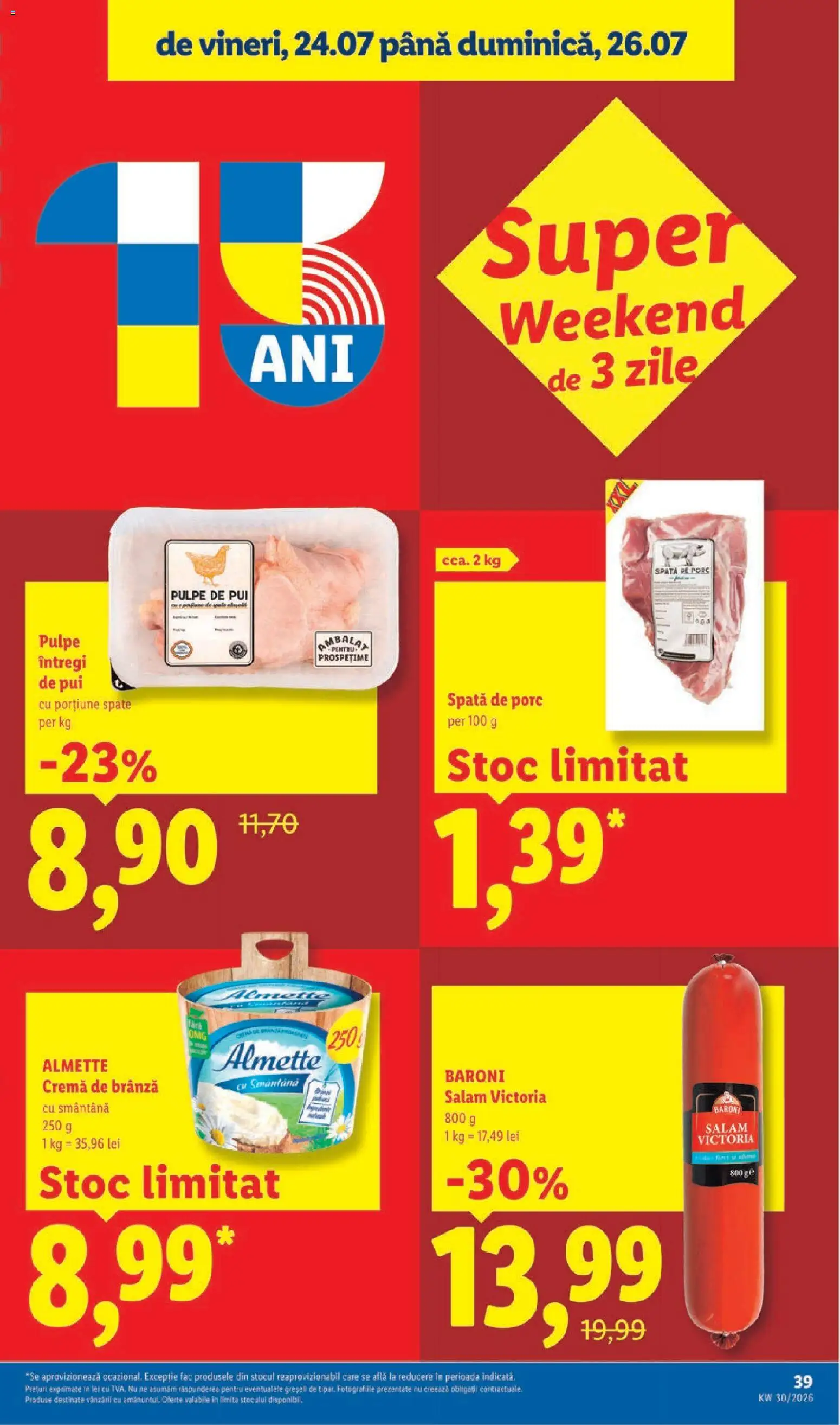 Noul catalog Lidl – valabil de la 20.07.2026 | Pagină: 39