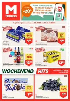 MPREIS Hohenems ab 20.08.2026 gültig