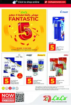 Preview of Lulu Hypermarket catalogue fantastic 5 valid from 27 Jun, 2026