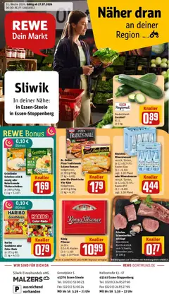 Rewe Prospekt Essen / Stoppenberg ab 27.07.2026 gültig