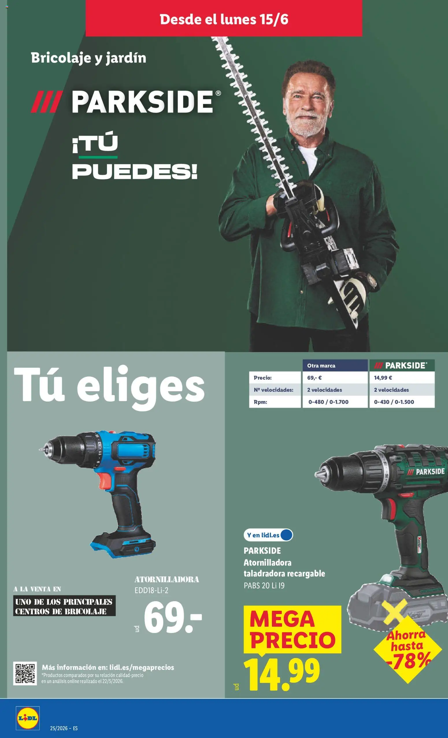 Lidl folleto de bazar │ válido desde el 15.06.2026 | Página: 10