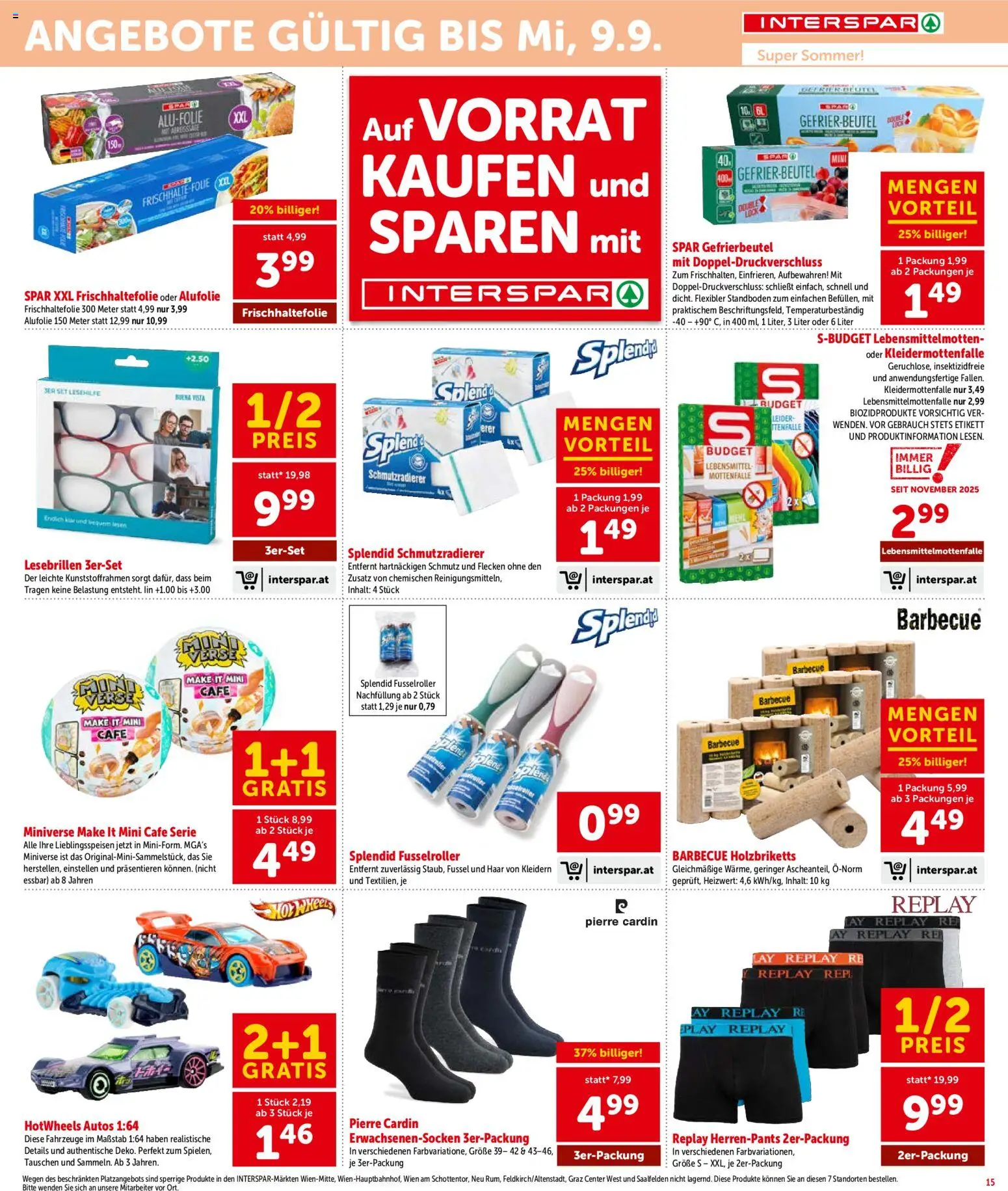 Interspar - Flugblatt gültig ab 20.08.2026 | Seite: 15 | Produkte: Lebensmittel