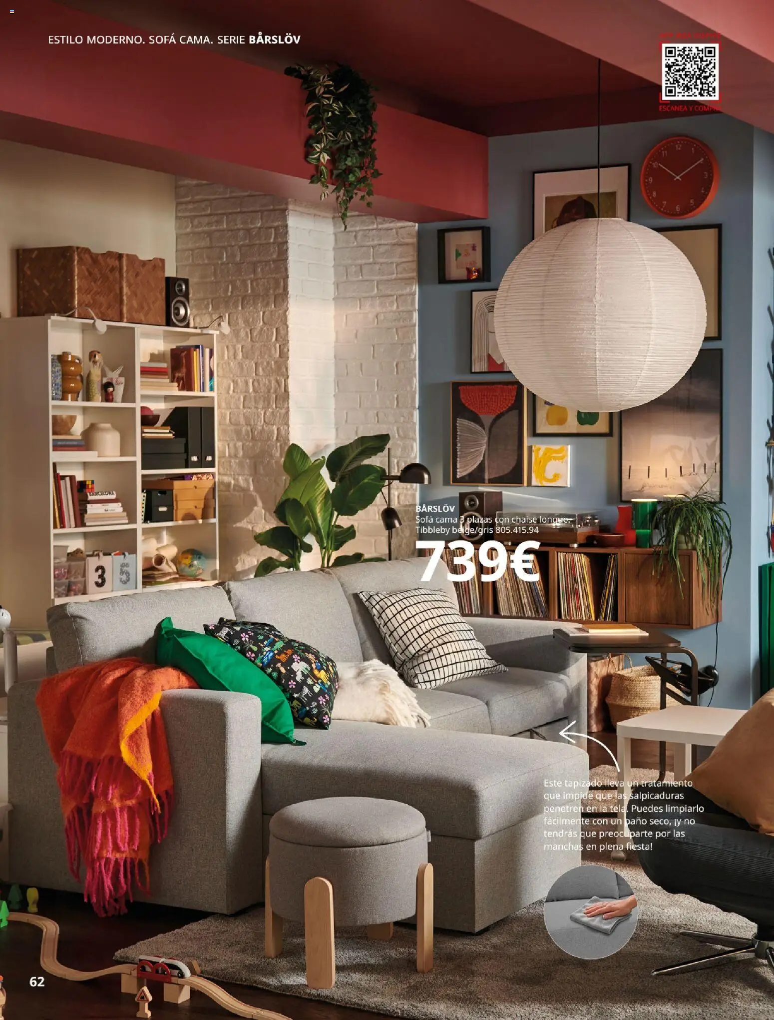IKEA - Sofás │ válido desde el 28/09/2026 | Página: 62 | Productos: Sofá cama, Cama, Sofá