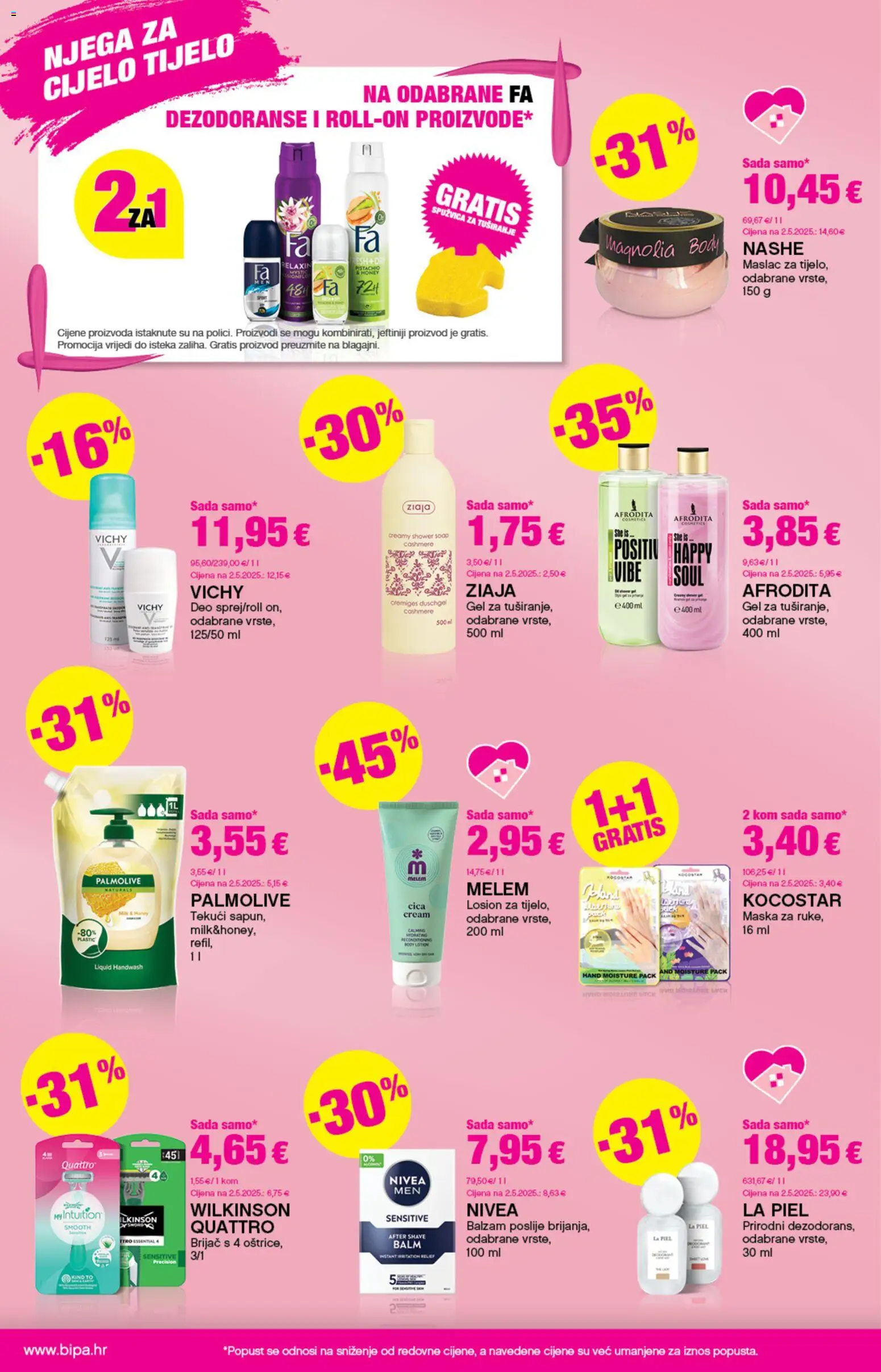 Bipa katalog | vrijedi od 17.09.2026 | Stranica: 8 | Proizvodi: Maska, Maslac, Brijač, Melem