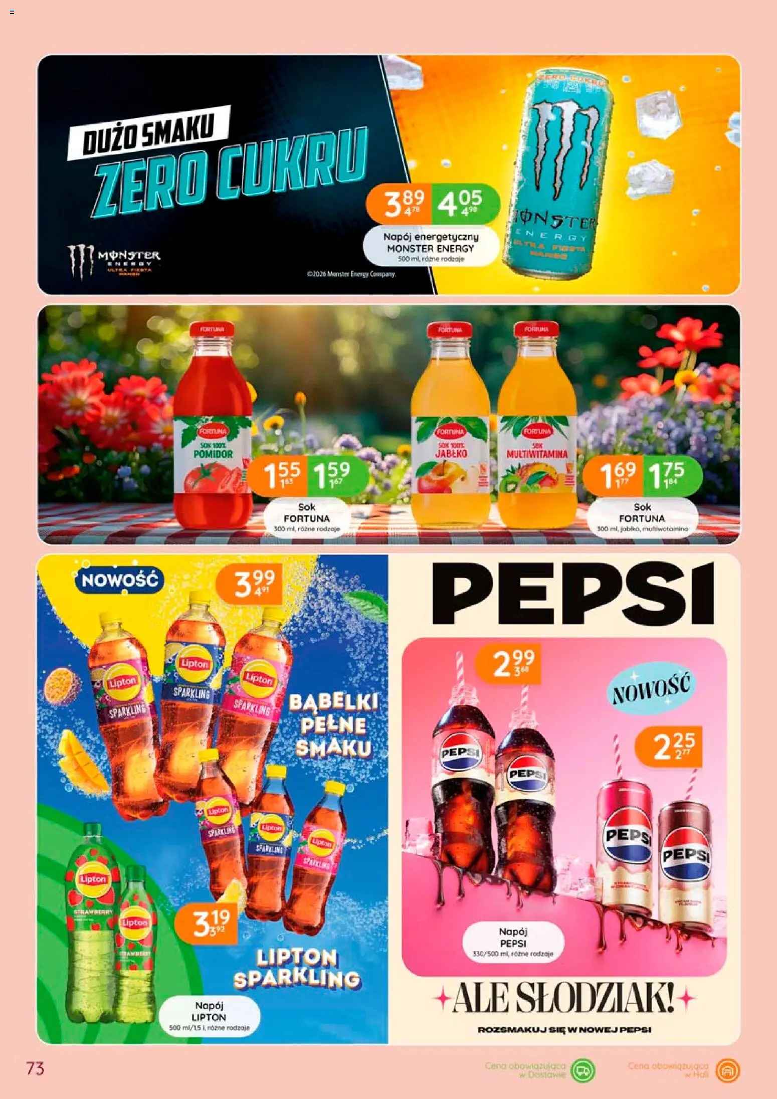 Eurocash gazetka od 28.05.2026 | Strona: 73 | Produkty: Pepsi