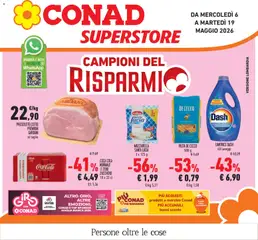 Anteprima del volantino Conad volantino Superstore Lombardia valido a partire dal 06.05.2026