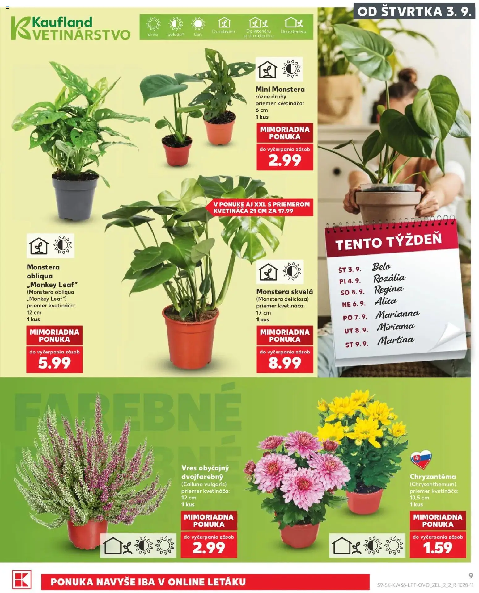 Nové Kaufland akcie – leták je platný od 03.09.2026 | Strana: 9