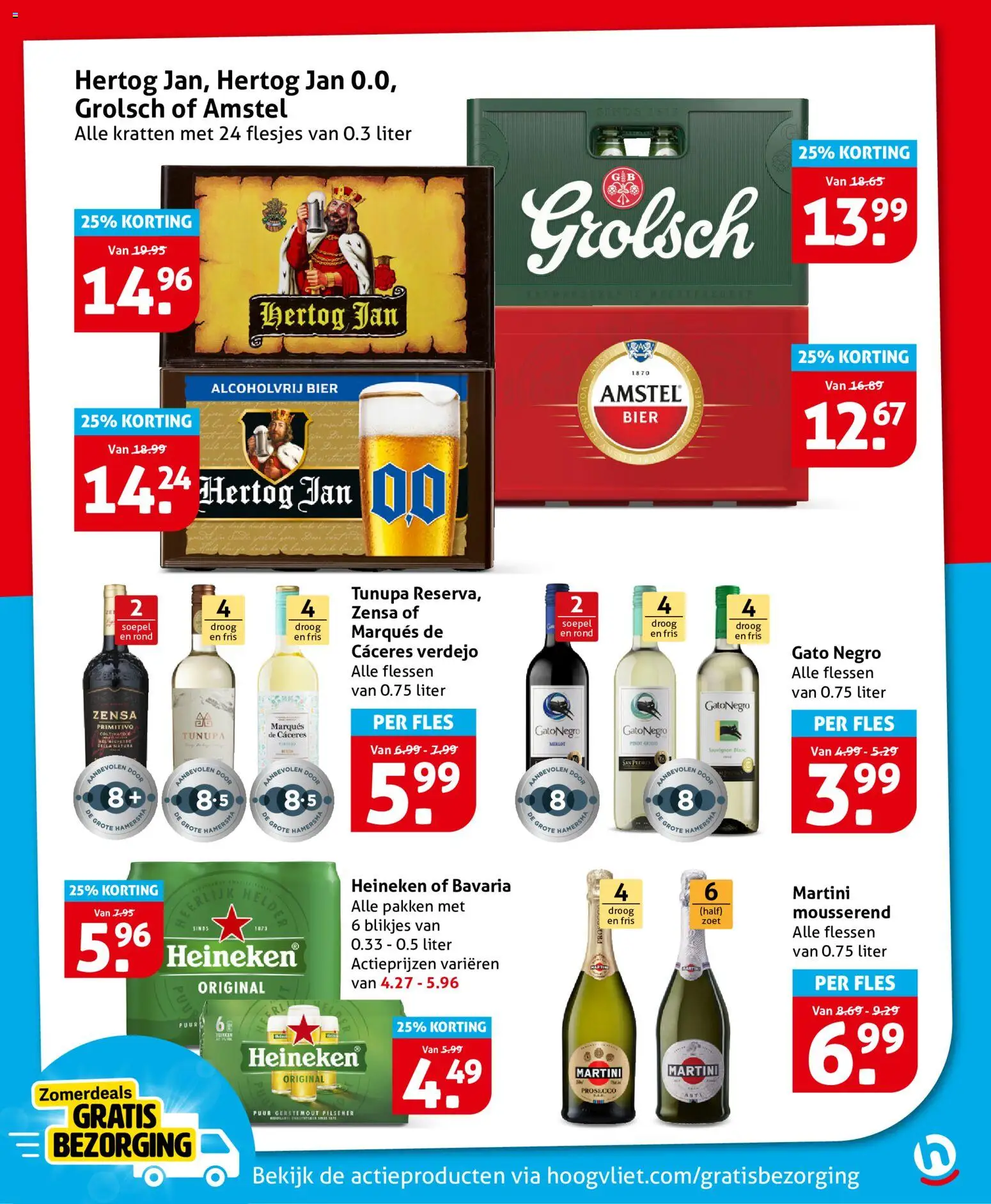 {H1} | Pagina: 25 | Producten: Martini, Heineken, Fles, Alcoholvrij bier