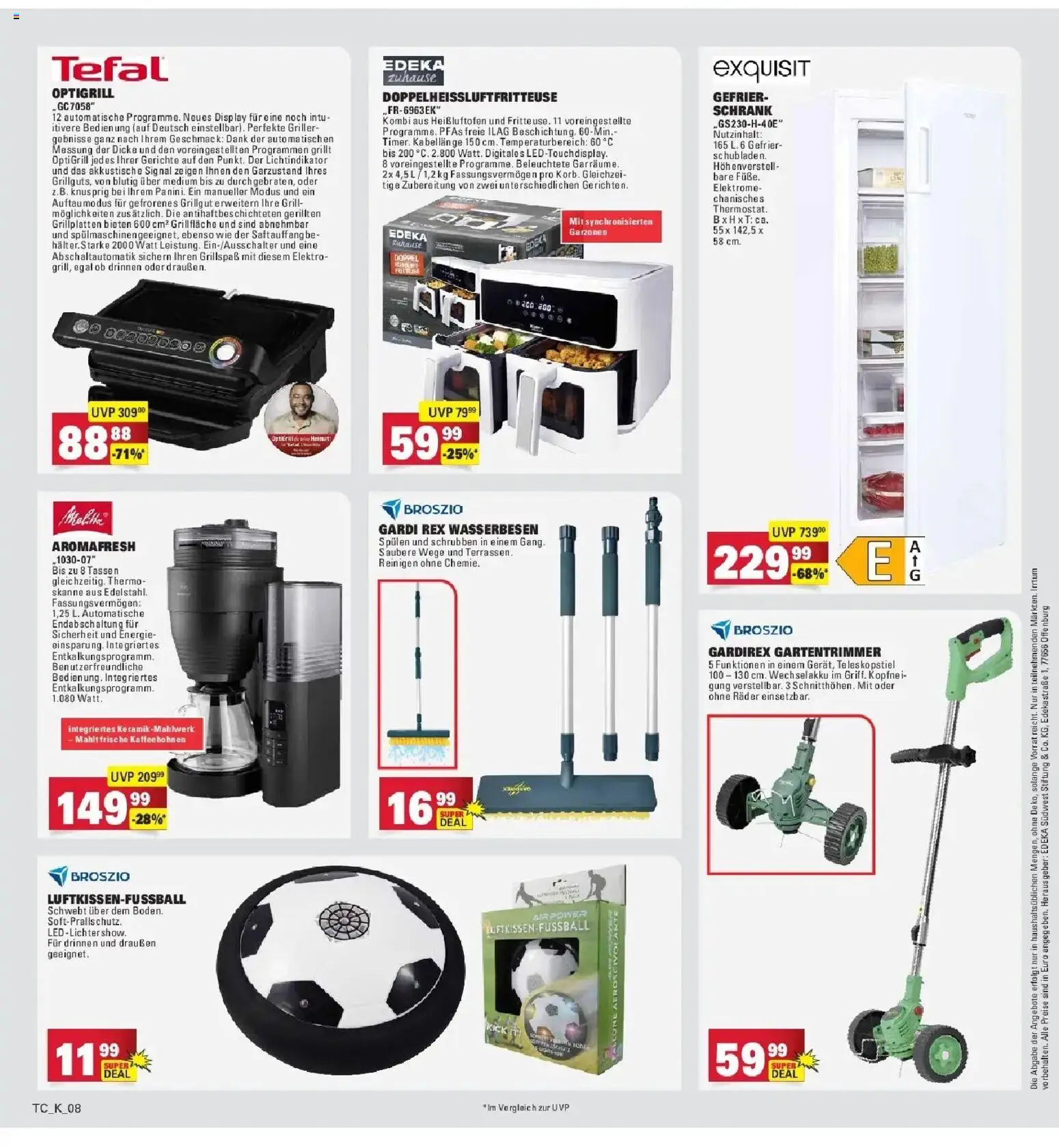 Edeka Prospekt Ulm-Lehr – gültig ab 01.06.2026 | Seite: 59 | Produkte: Grill, Schrank, Fußball, Griller