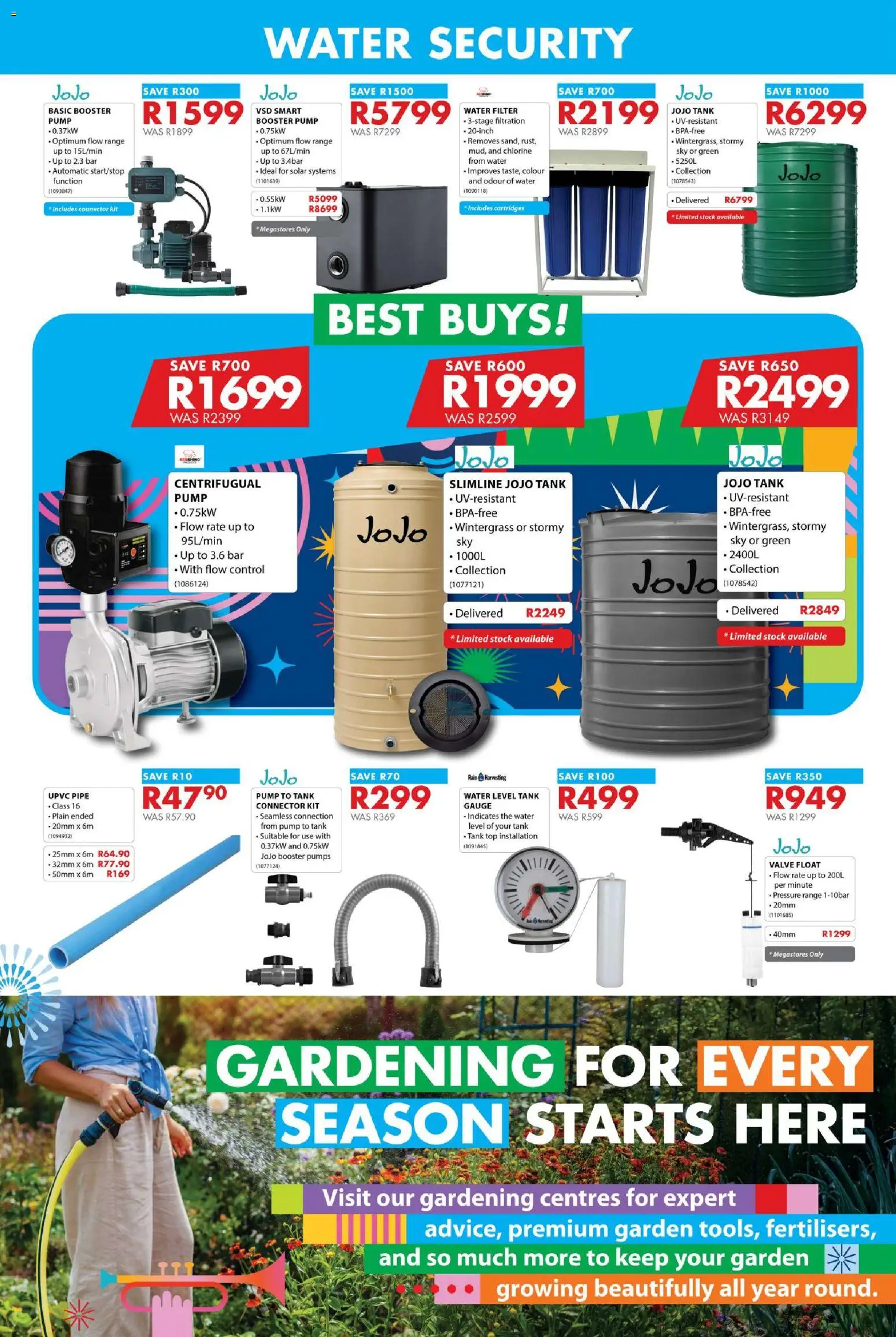 New Chamberlain catalogue – valid from 21.05.2026 | Page: 12 | Products: Tank top, Tank, Pipe, Stock