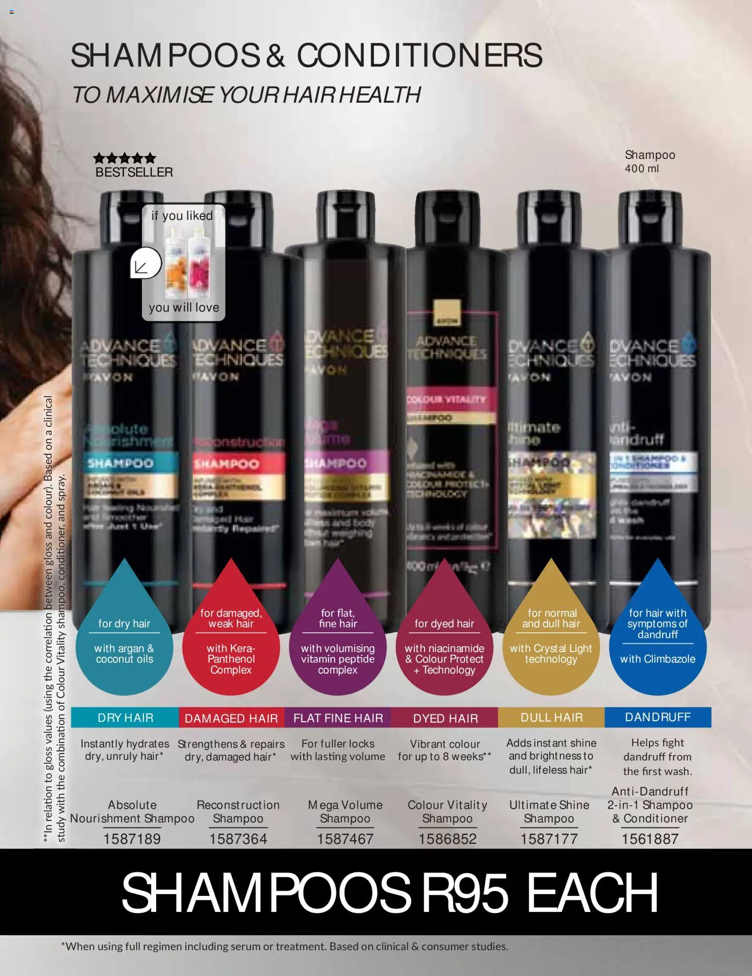 New Avon catalogue – valid from 01/08/2026 | Page: 149 | Products: Gloss, Light, Shampoo, Conditioner