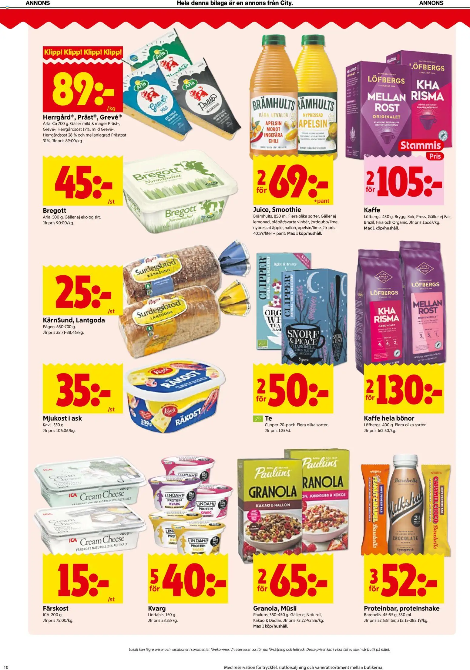 ICA Kvantum reklamblad aktuell från 12/10/2026 | Sida: 10 | Produkter: Kokos, Chili, Morot, Ingefära