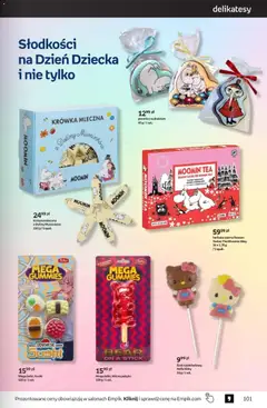 Pogląd oferty "Empik promocje" - ważna od 06.05.2026 | Strona: 101 | Produkty: Piernik, Delikatesy, Sushi, Herbata