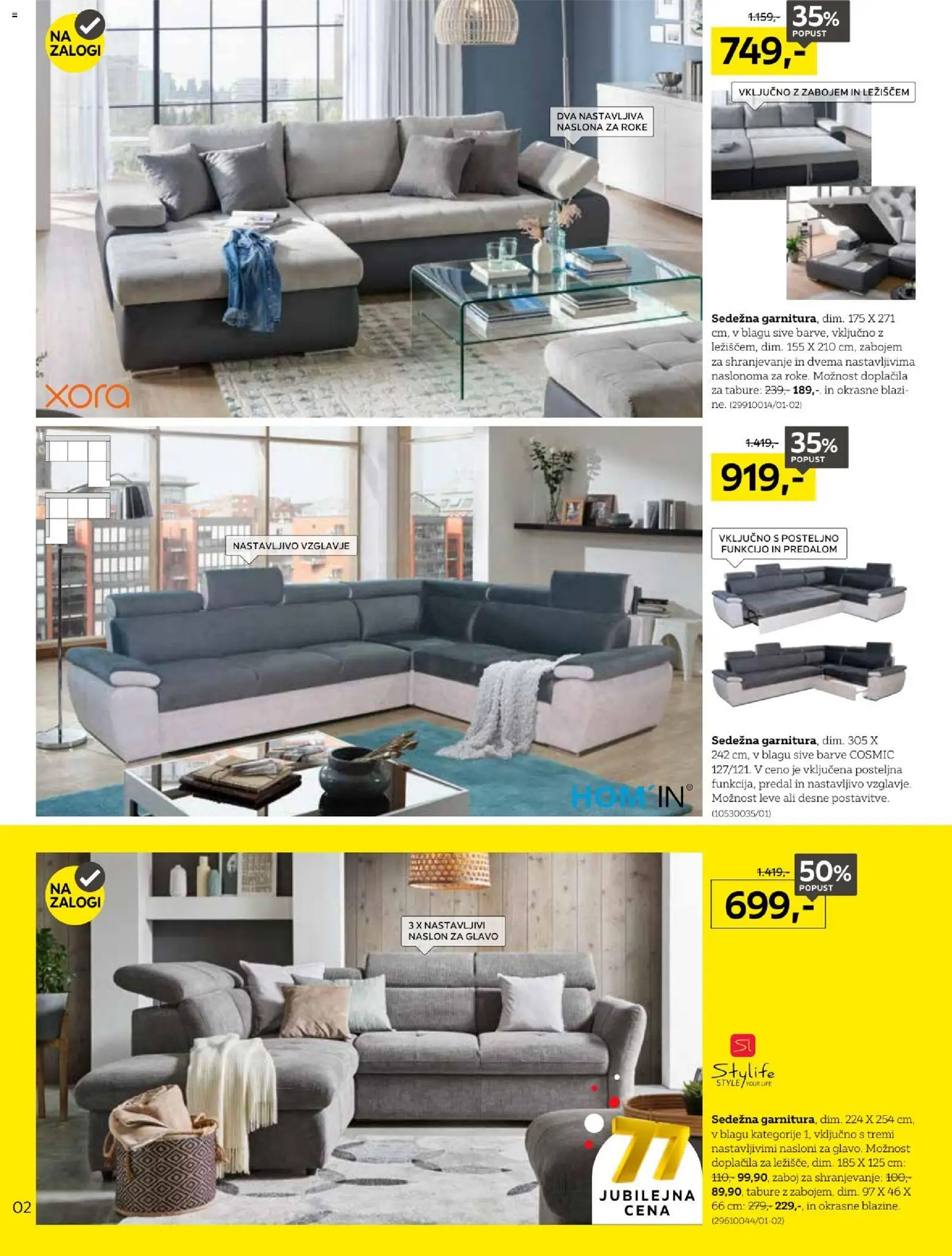 Novi XXXL Lesnina katalog ponudbe – veljaven od 31.08.2026 | Stran: 2