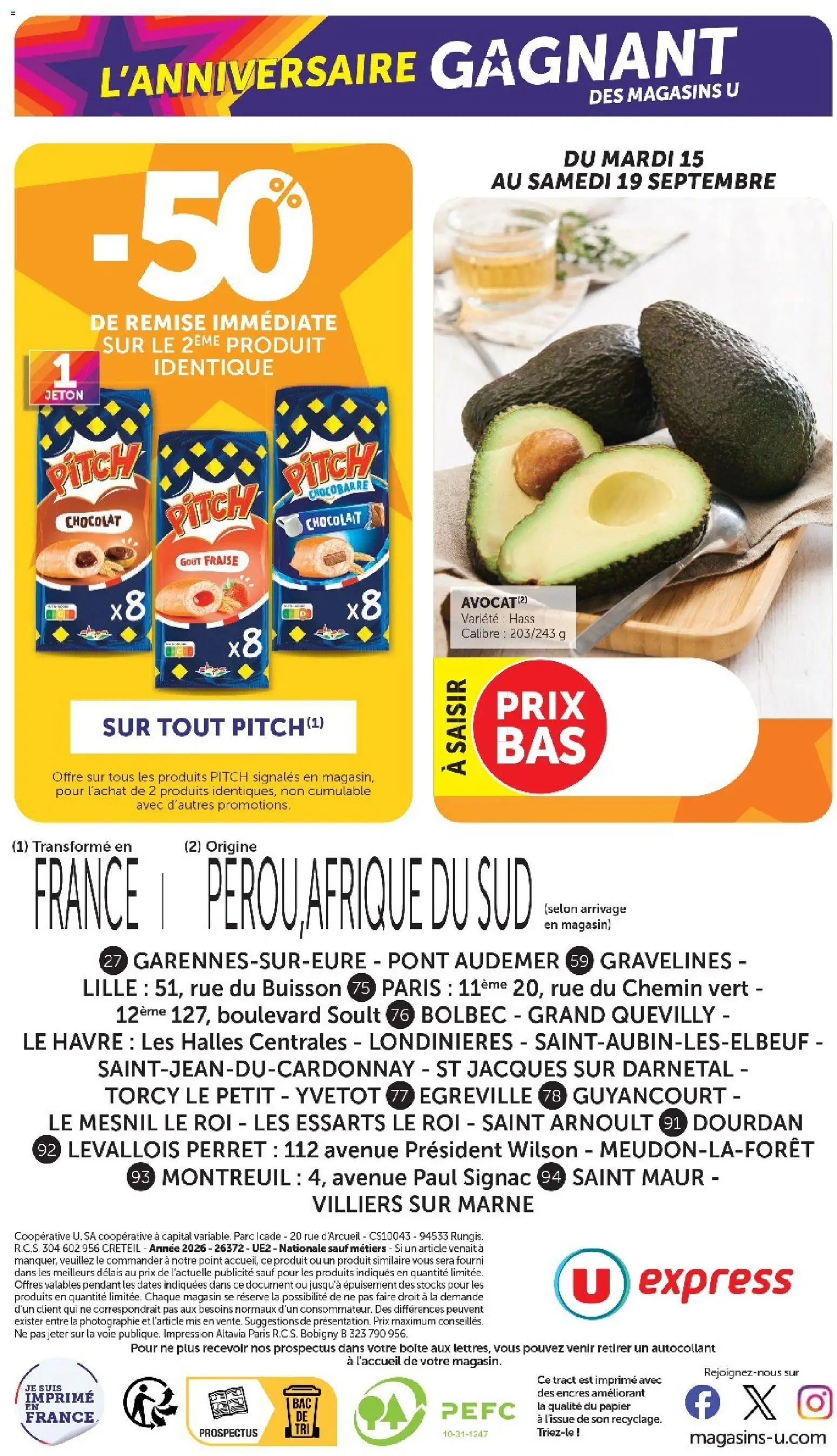 {H1} | Page: 24 | Produits: Fraise, Impression, Chocolat