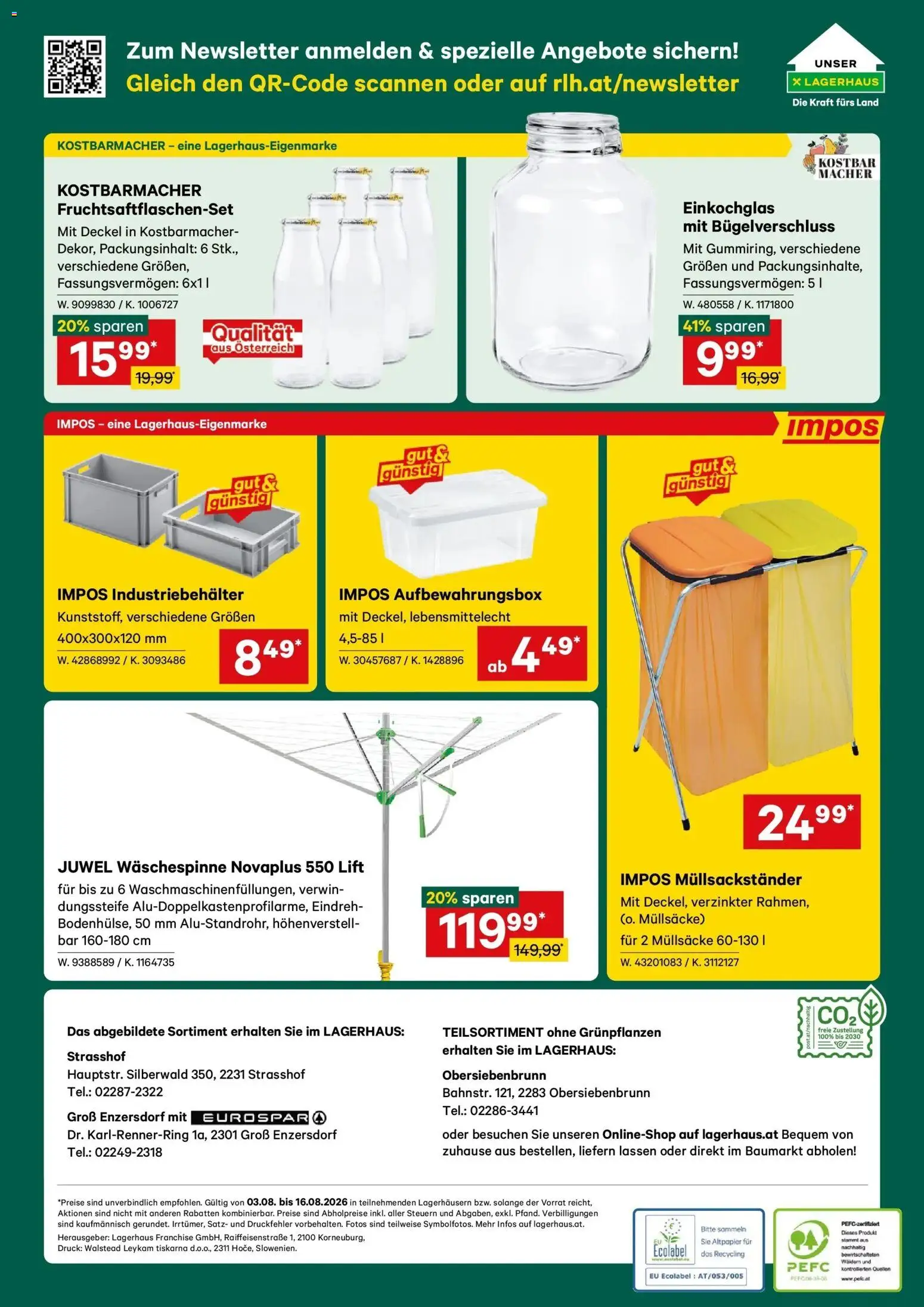 Lagerhaus - Wochen Angebote gültig ab 03.08.2026 | Seite: 6