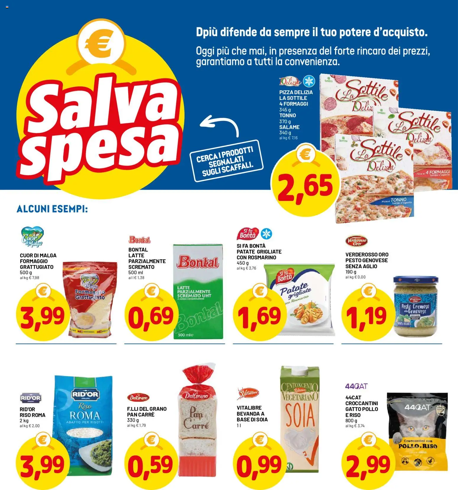 Volantino D Più del 31/08/2026 | Pagina: 14 | Prodotti: Rosmarino, Latte, Pesto, Tonno