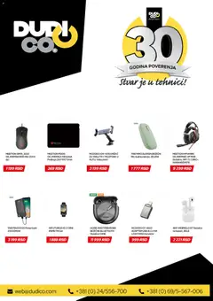 Dudi co. katalog - pregled Dudi co. kataloga - važi od 16.10.2026
