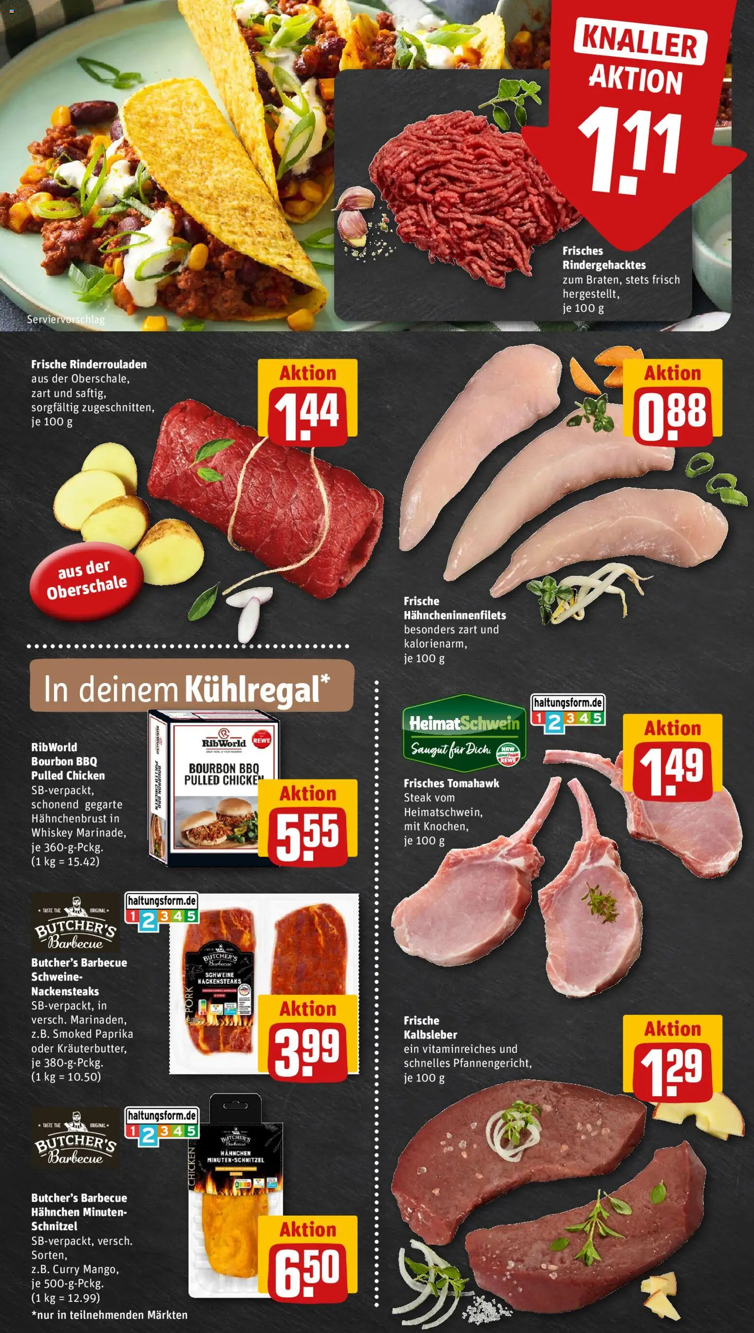 Rewe ihr Kaufpark Prospekt – gültig ab 31.08.2026 | Seite: 8 | Produkte: Schnitzel, Kalbsleber, Whiskey, Hahnchenbrust