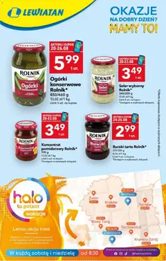 Pogląd oferty "Lewiatan gazetka - Okazje na dobry dzień" - ważna od 20.08.2026
