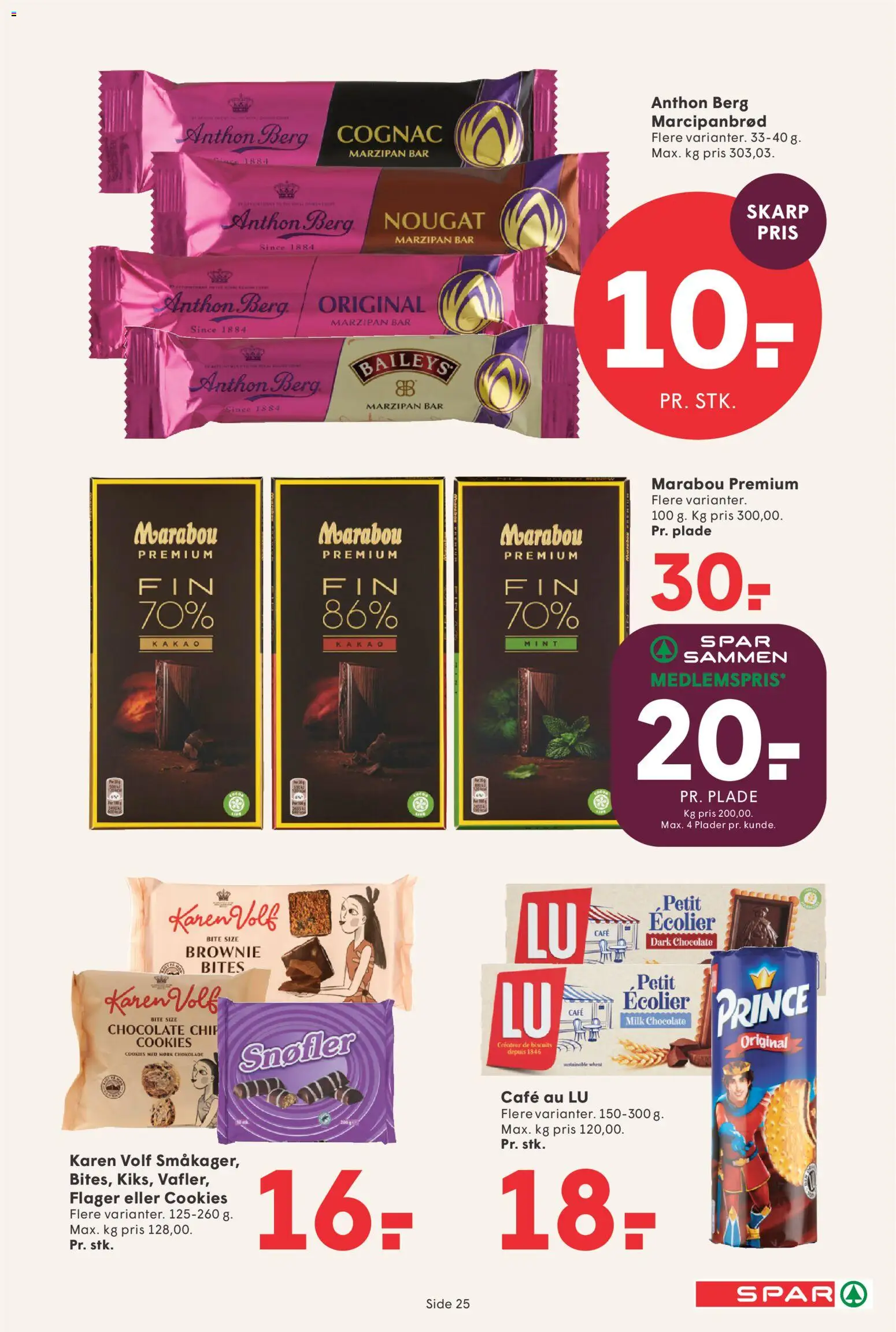 Spar tilbudsavis – gyldig fra 22.05.2026 | Side: 27 | Produkter: Cookies, Kakao, Flager, Nougat
