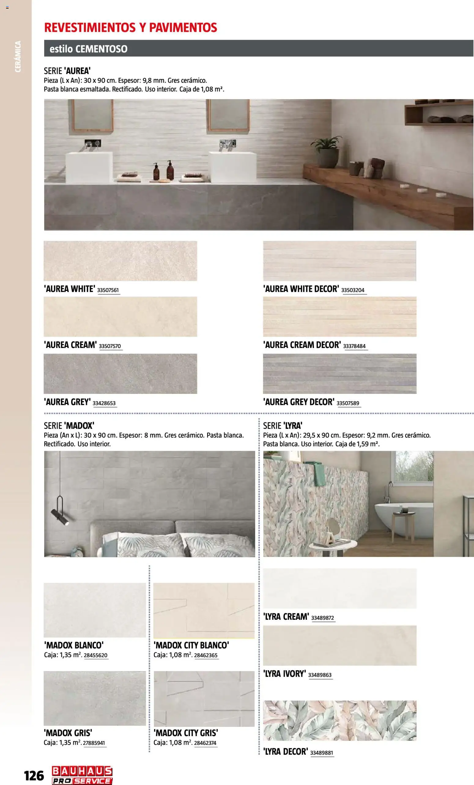 Bauhaus ProService │ válido desde el 11/05/2026 | Página: 126 | Productos: Pasta, Caja