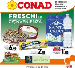Anteprima del volantino Conad volantino Sicilia valido a partire dal 22.04.2026