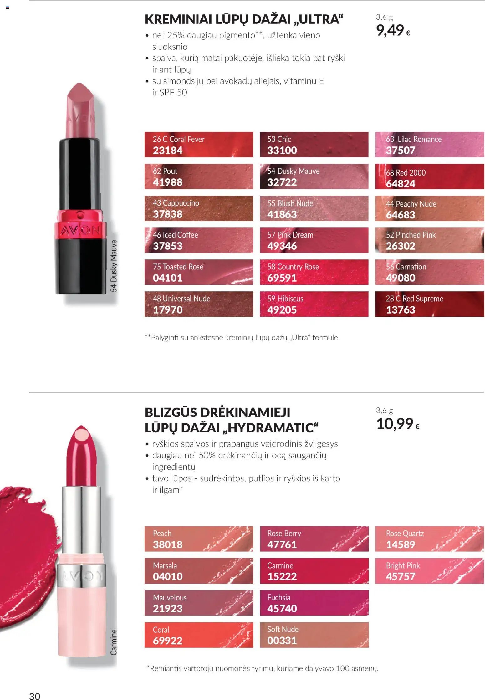AVON akcijos nuo 2026.09.30 | Puslapis: 30