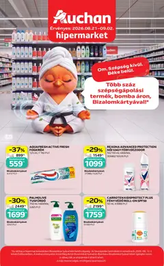 Auchan Illatszer termékajánlatok - amely érvényes a következő dátumtól: 2026.08.21.