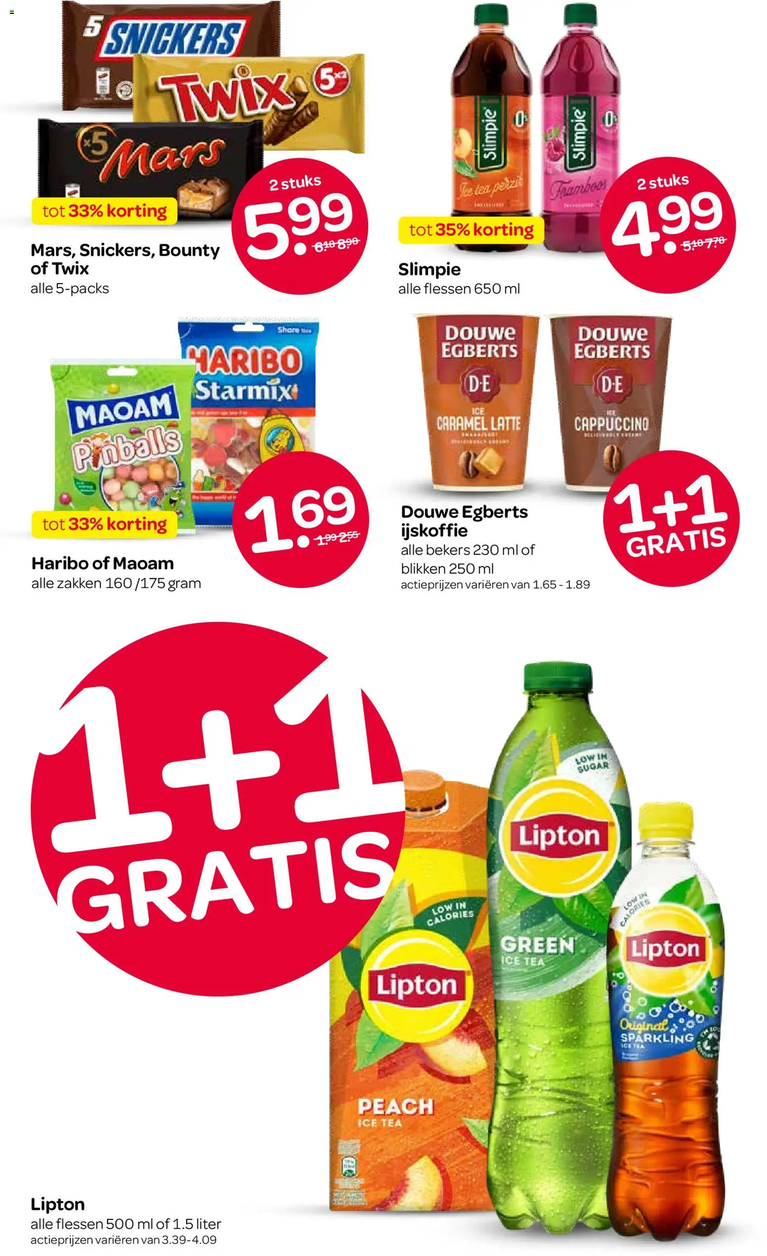 {H1} | Pagina: 9 | Producten: Mars, Snickers, Ice Tea, Ijskoffie