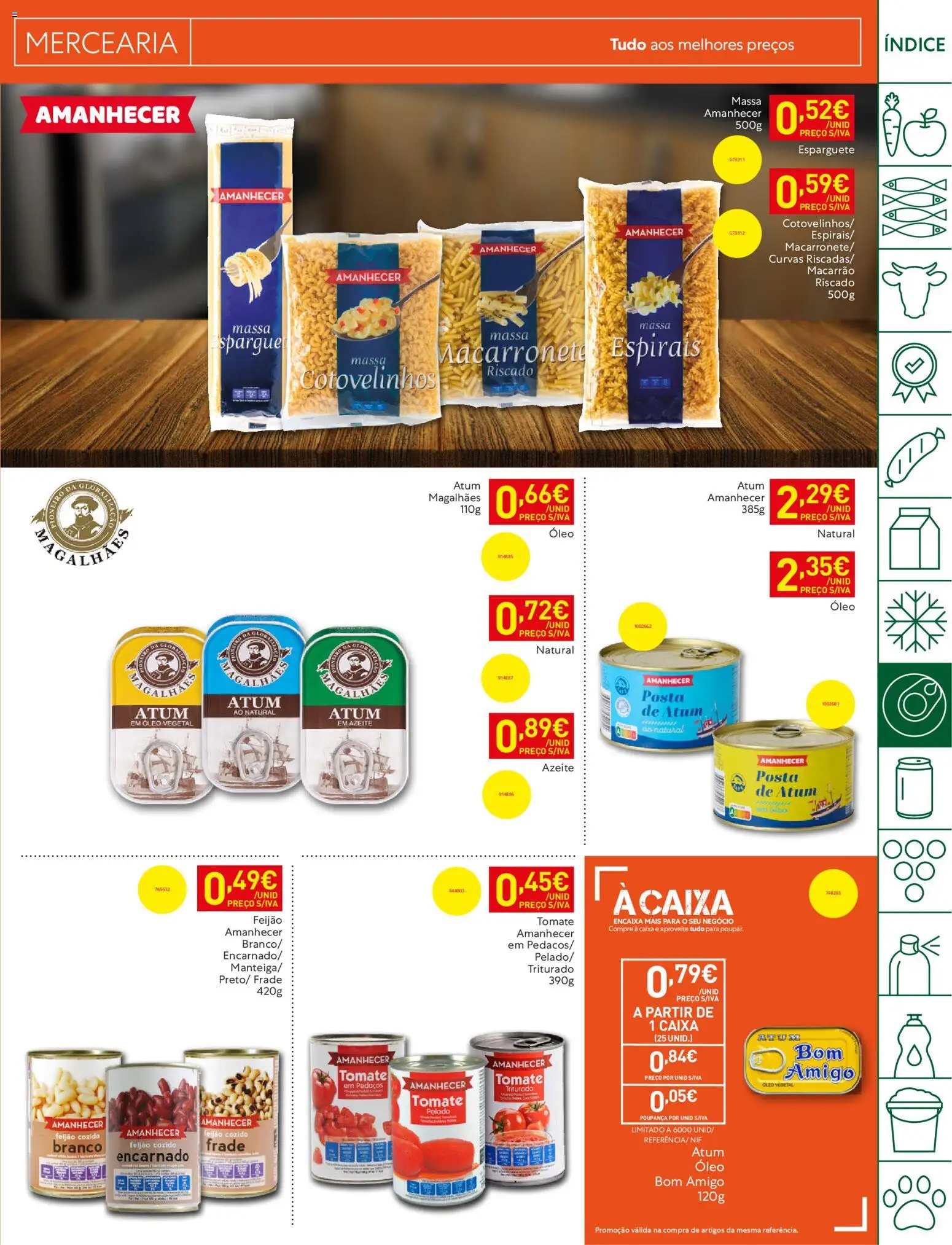Recheio folheto │ válido de 09.06.2026 | Página: 19 | Produtos: Azeite, Caixa, Macarrão, Massa