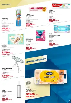 Metro katalog - pregled Metro kataloga - važi od 17.09.2026 | Strana: 9 | Proizvode: Pampers, Četka, Ulošci, Vlažne maramice