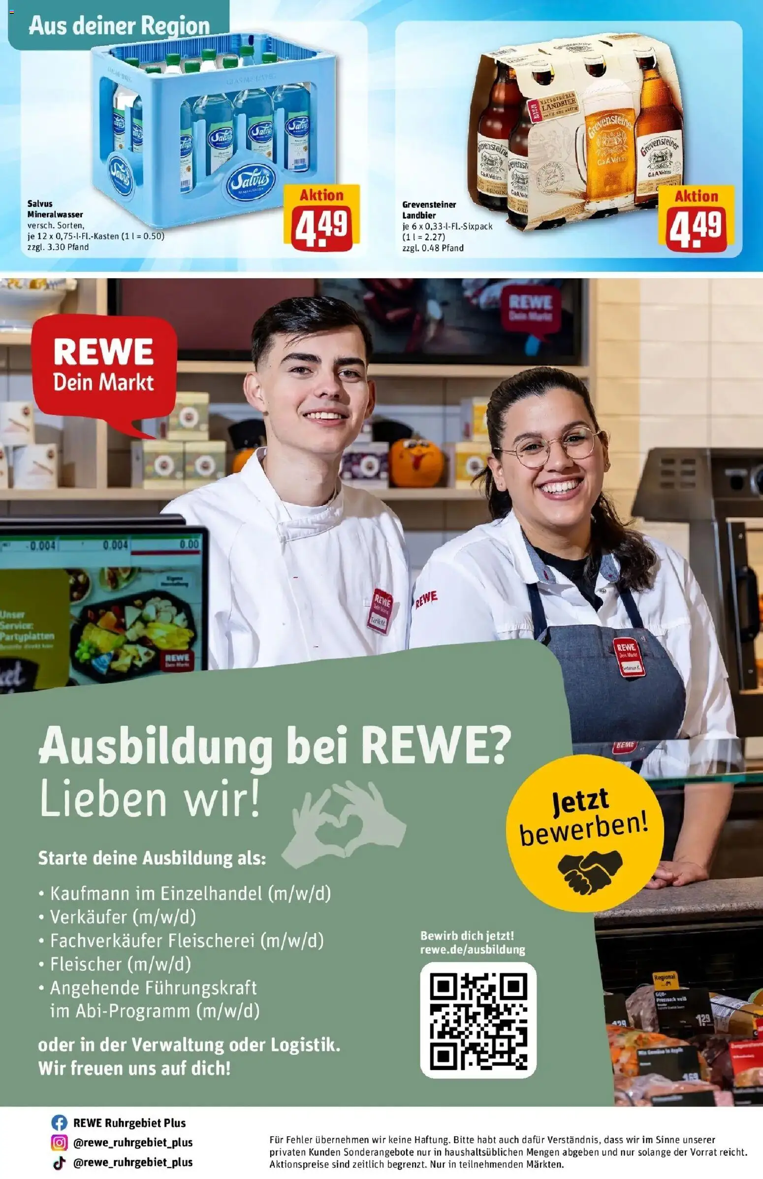 Rewe Prospekt Olfen – gültig ab 17.05.2026 | Seite: 30 | Produkte: Mineralwasser
