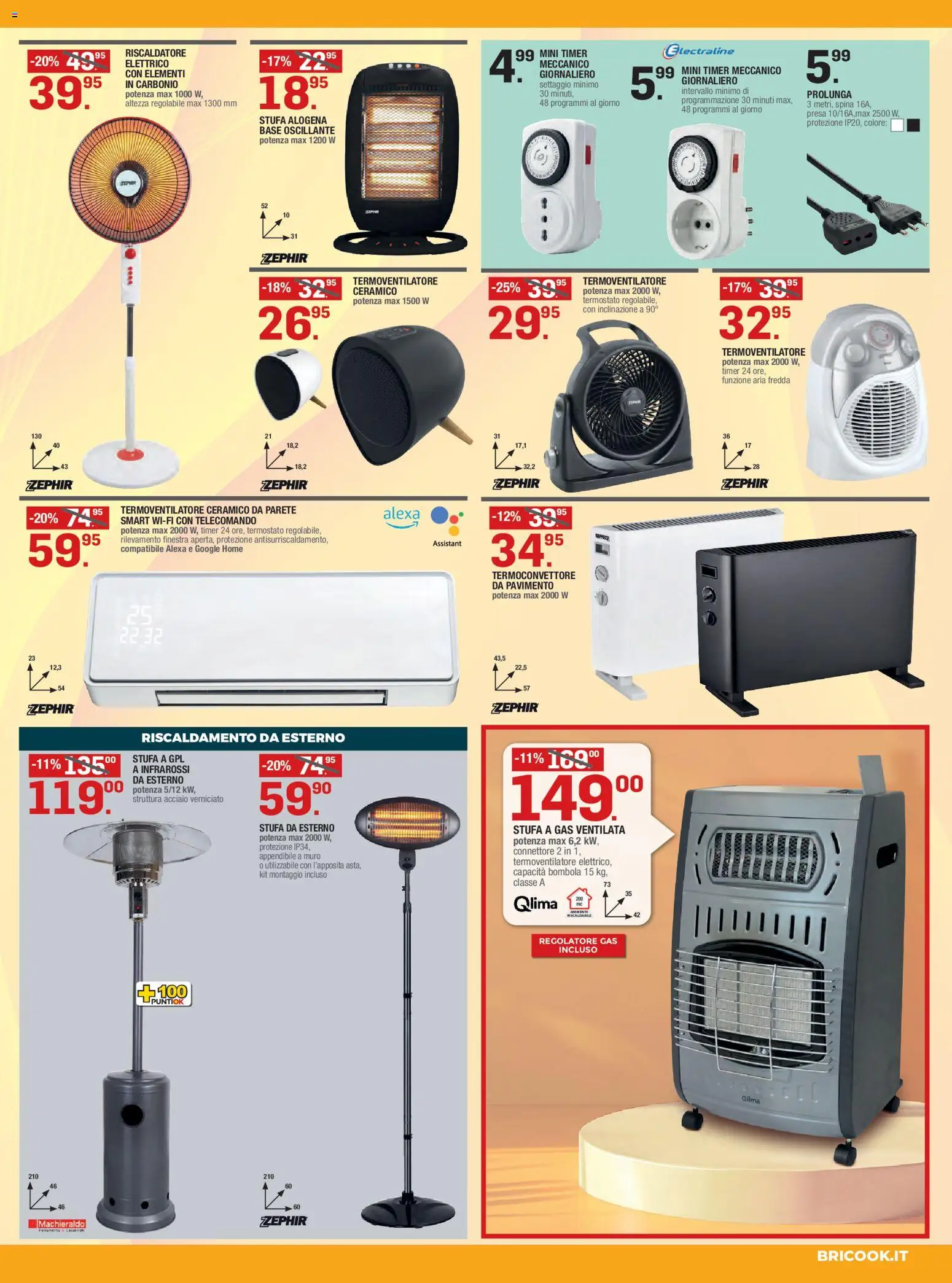 Volantino Brico OK del 08/10/2026 | Pagina: 5 | Prodotti: Telecomando, Pavimento, Connettore, Presa