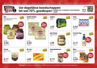 Budget Food folder - Voorbeeld van een folder van Budget Food, geldig van 02-10-2026