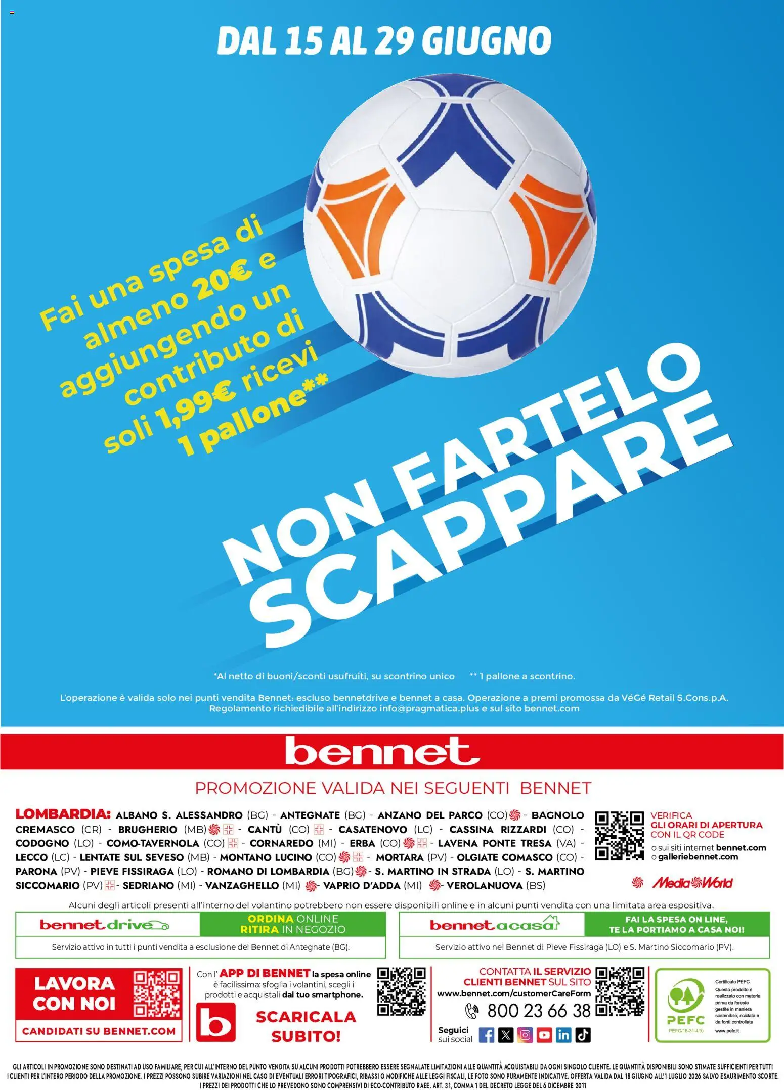 Volantino bennet del 18.06.2026 | Pagina: 36