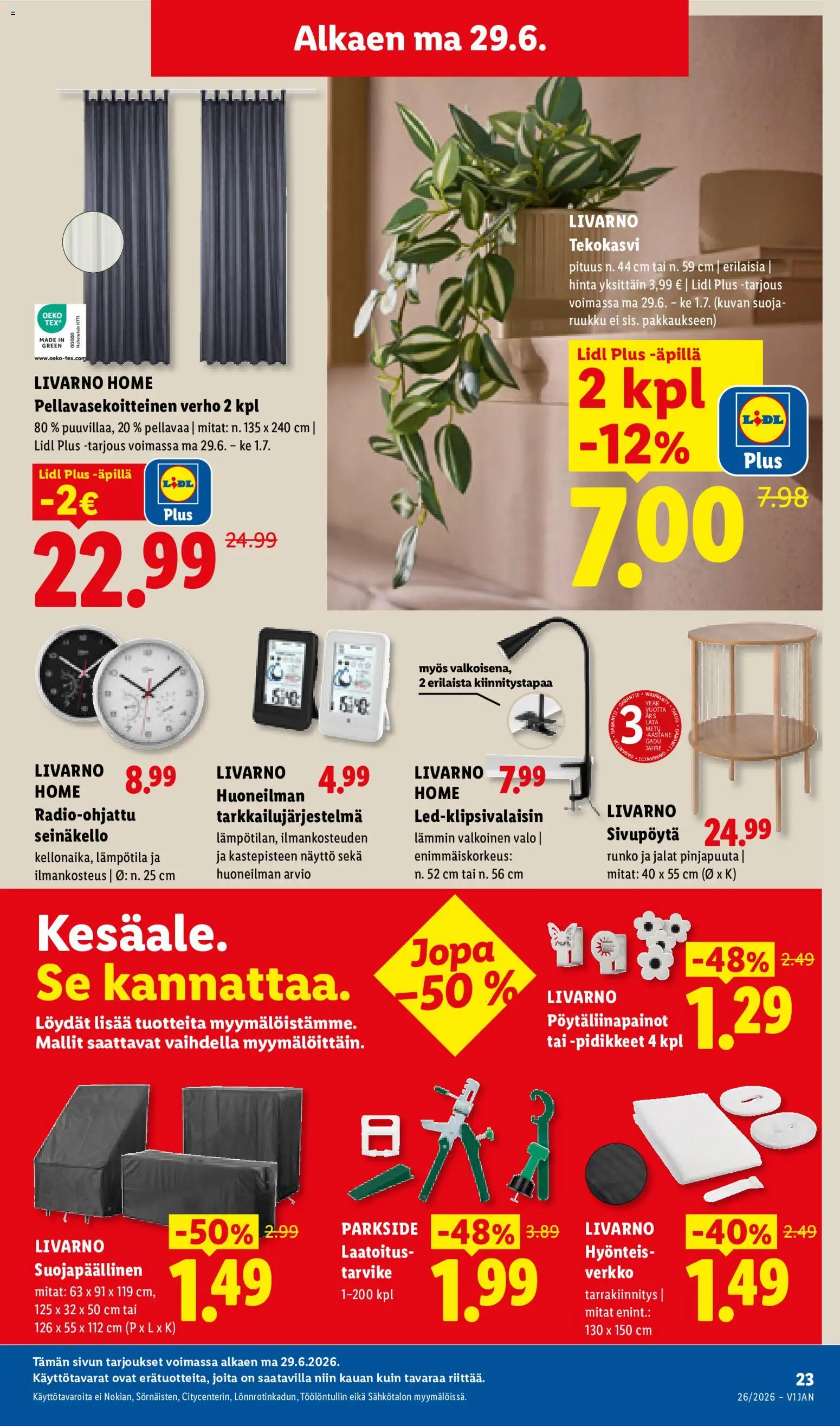 Lidl tarjoukset - Vihti – voimassa 25/06/2026 alkaen | Sivu: 31