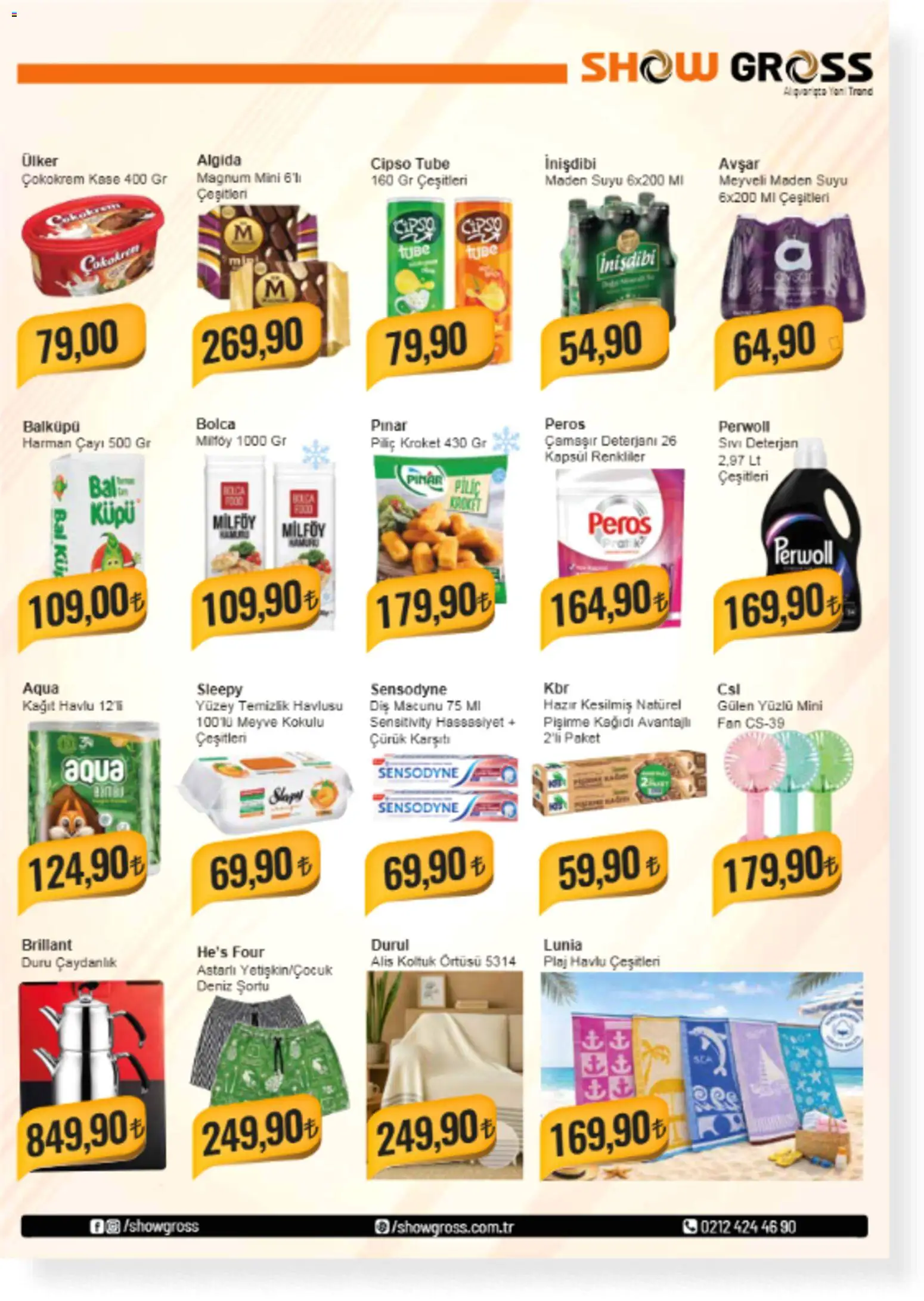 Show Market Katalog - 19.06.2026 tarihinden itibaren geçerlidir | Sayfa: 3