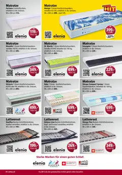 Otto's Aktionen Möbelflyer ab 01.07.2026 gültig | Seite: 34 | Produkte: Matratze, Lattenrost