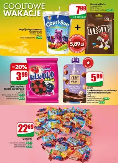 Pogląd oferty "Dino gazetka" - ważna od 15.07.2026 | Strona: 7 | Produkty: M&M's, Żelki, Cukierki, Krem